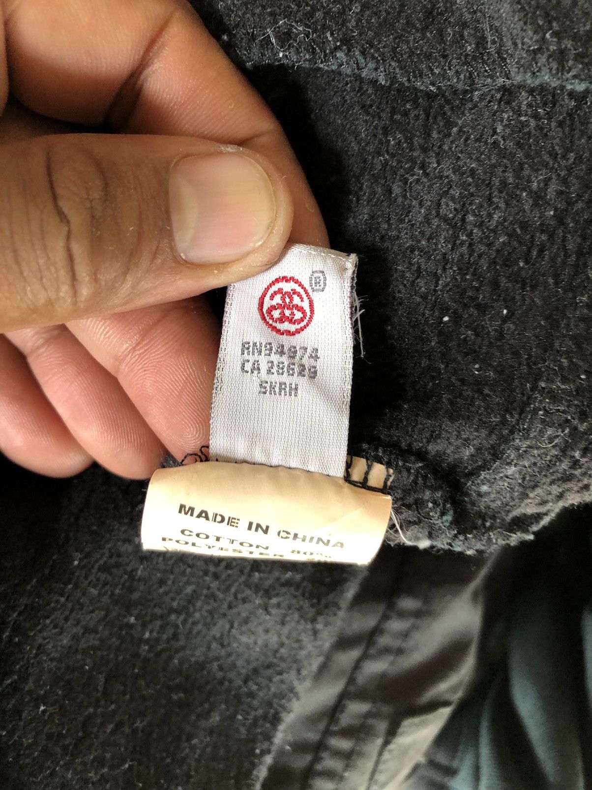 Stussy Stussy Bone Pullover Black Jackets Size US M / EU 48-50 / 2 - 9 Thumbnail