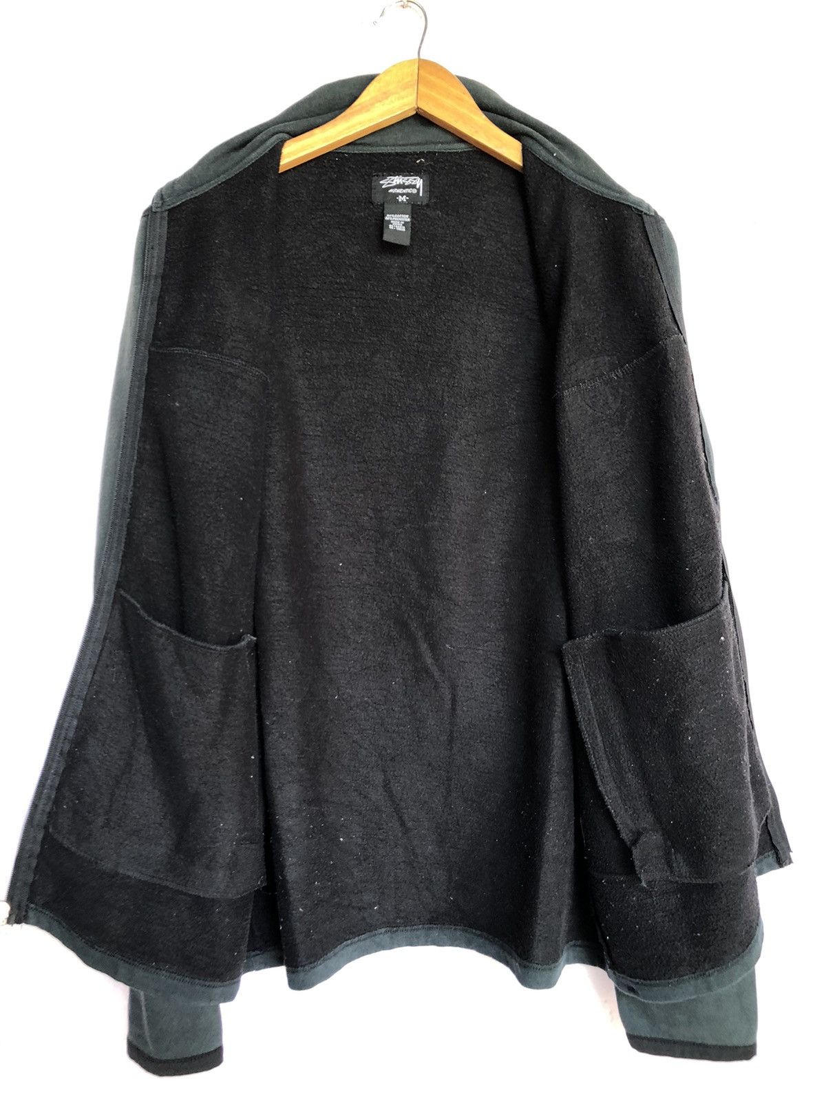 Stussy Stussy Bone Pullover Black Jackets Size US M / EU 48-50 / 2 - 10 Thumbnail