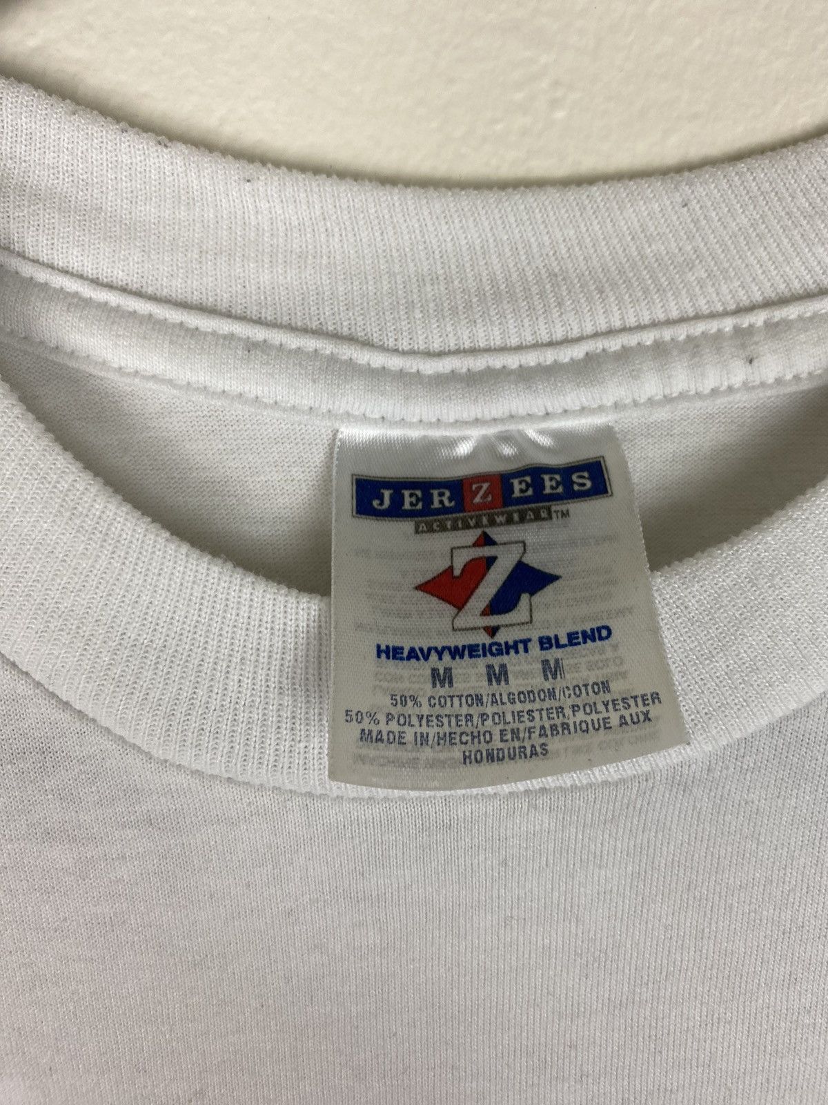 Jerzees Vintage White Golf T Shirt Jerzees Size US M / EU 48-50 / 2 - 2 Thumbnail