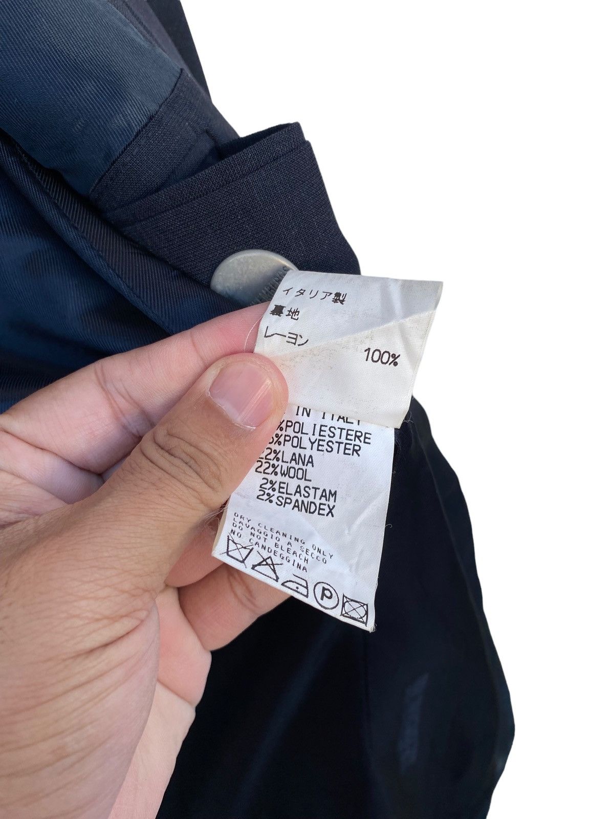 Dirk Bikkembergs Dirk Bikkemberg Made In Italy Blazer Jacket Size 40L - 7 Thumbnail