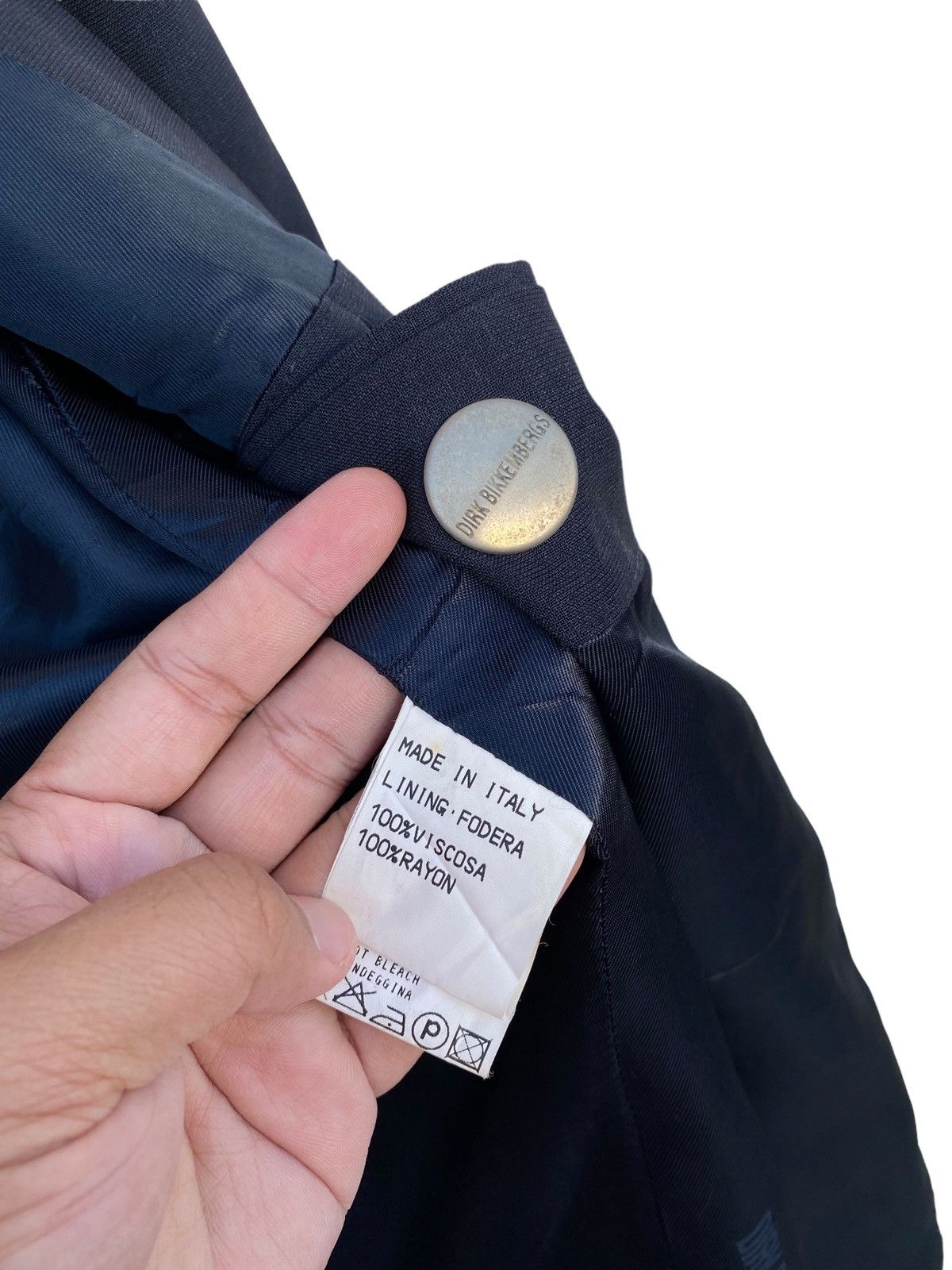 Dirk Bikkembergs Dirk Bikkemberg Made In Italy Blazer Jacket Size 40L - 6 Thumbnail