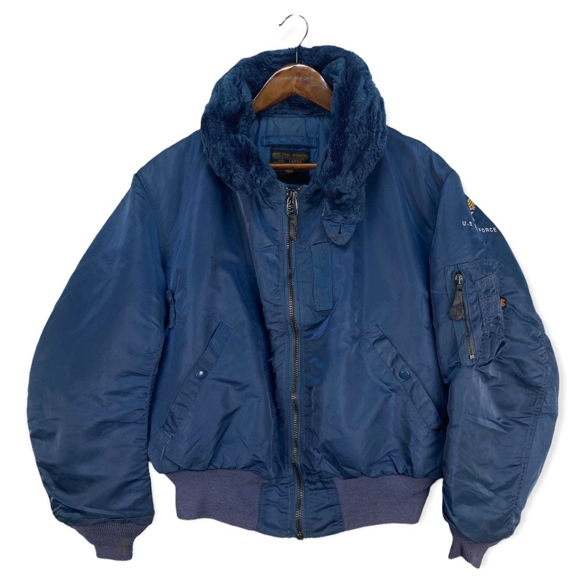 Alpha Industries × Us Air Force × Vintage VINTAGE ALPHA