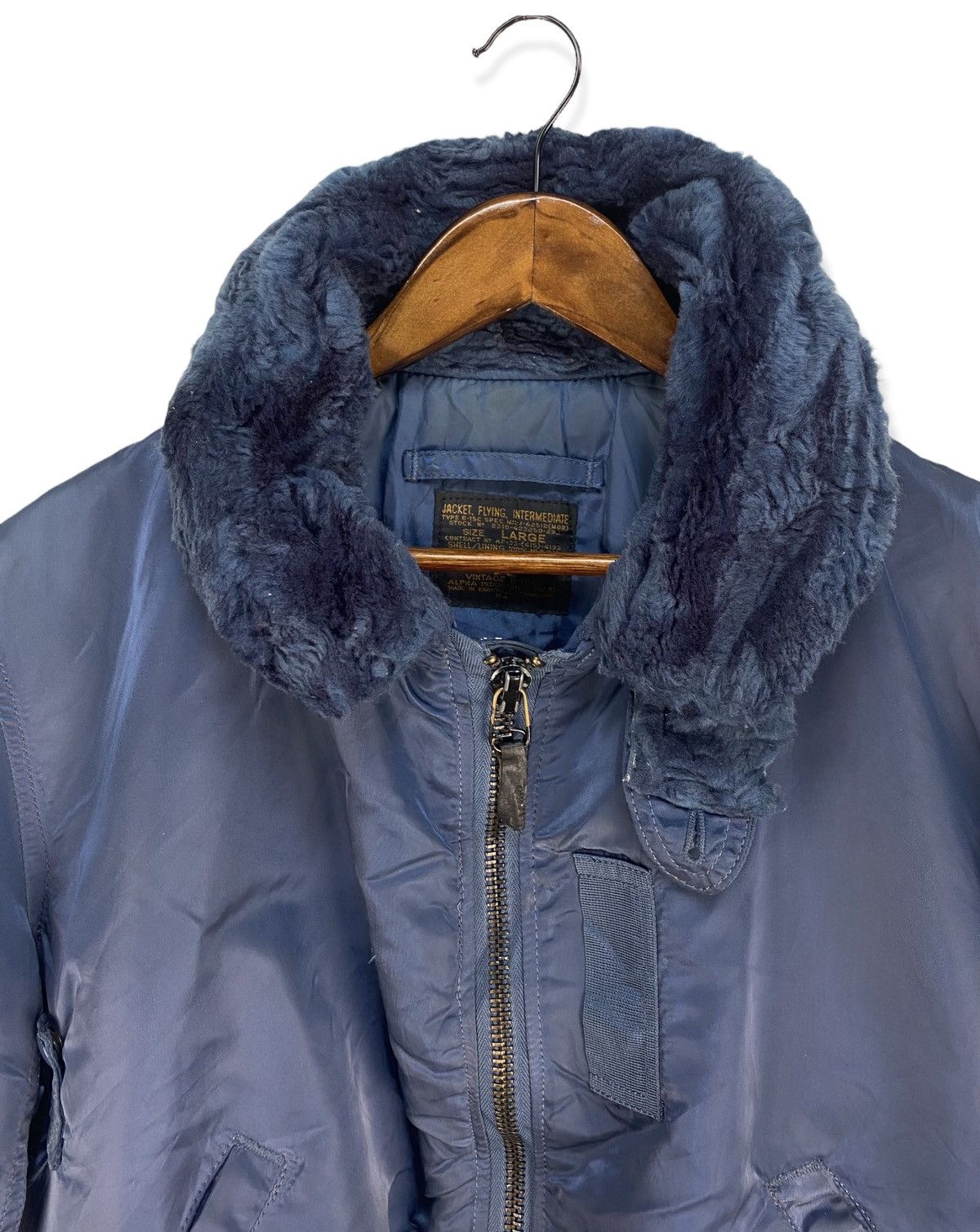 Alpha Industries VINTAGE ALPHA INDUSTRIES U.S AIR FORCE FLYING JACKET Size US L / EU 52-54 / 3 - 2 Thumbnail