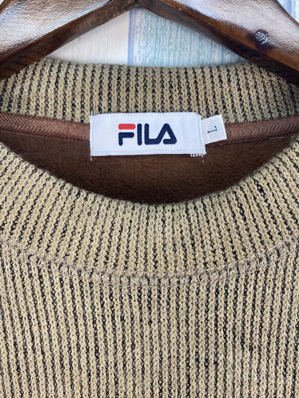 Fila Vintage Fila Spellout Sweatshirt Size US L / EU 52-54 / 3 - 6 Thumbnail