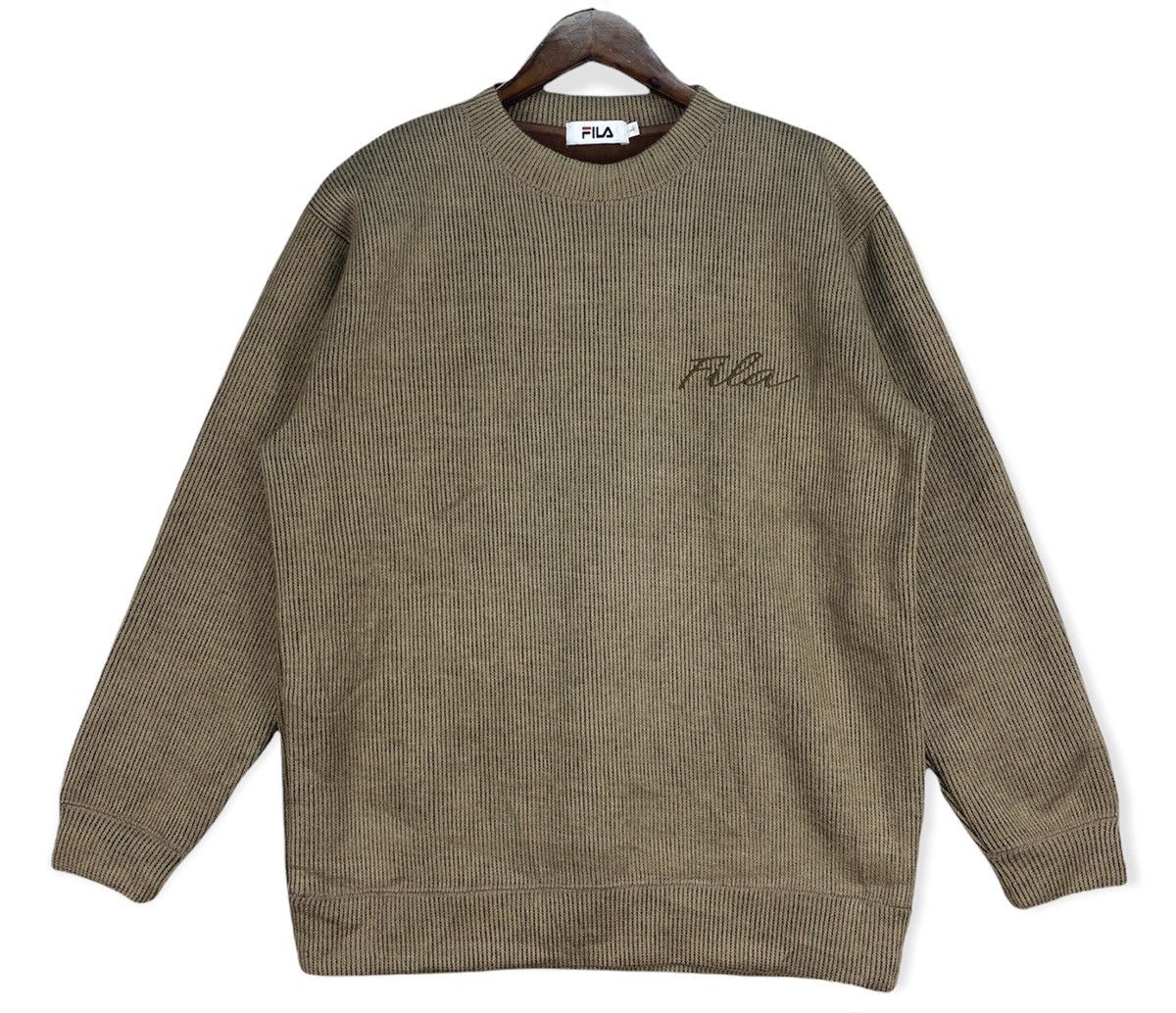 Fila Vintage Fila Spellout Sweatshirt Size US L / EU 52-54 / 3 - 1 Thumbnail