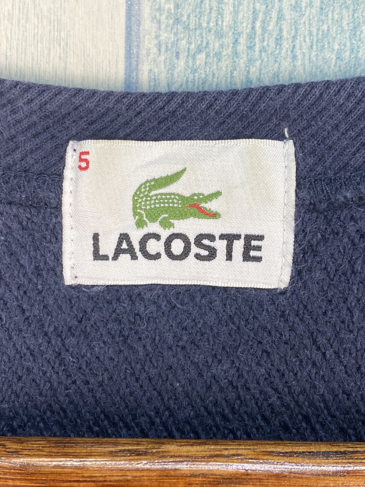 Lacoste Vintage Lacoste Small Logo Sweatshirt Size US M / EU 48-50 / 2 - 4 Thumbnail