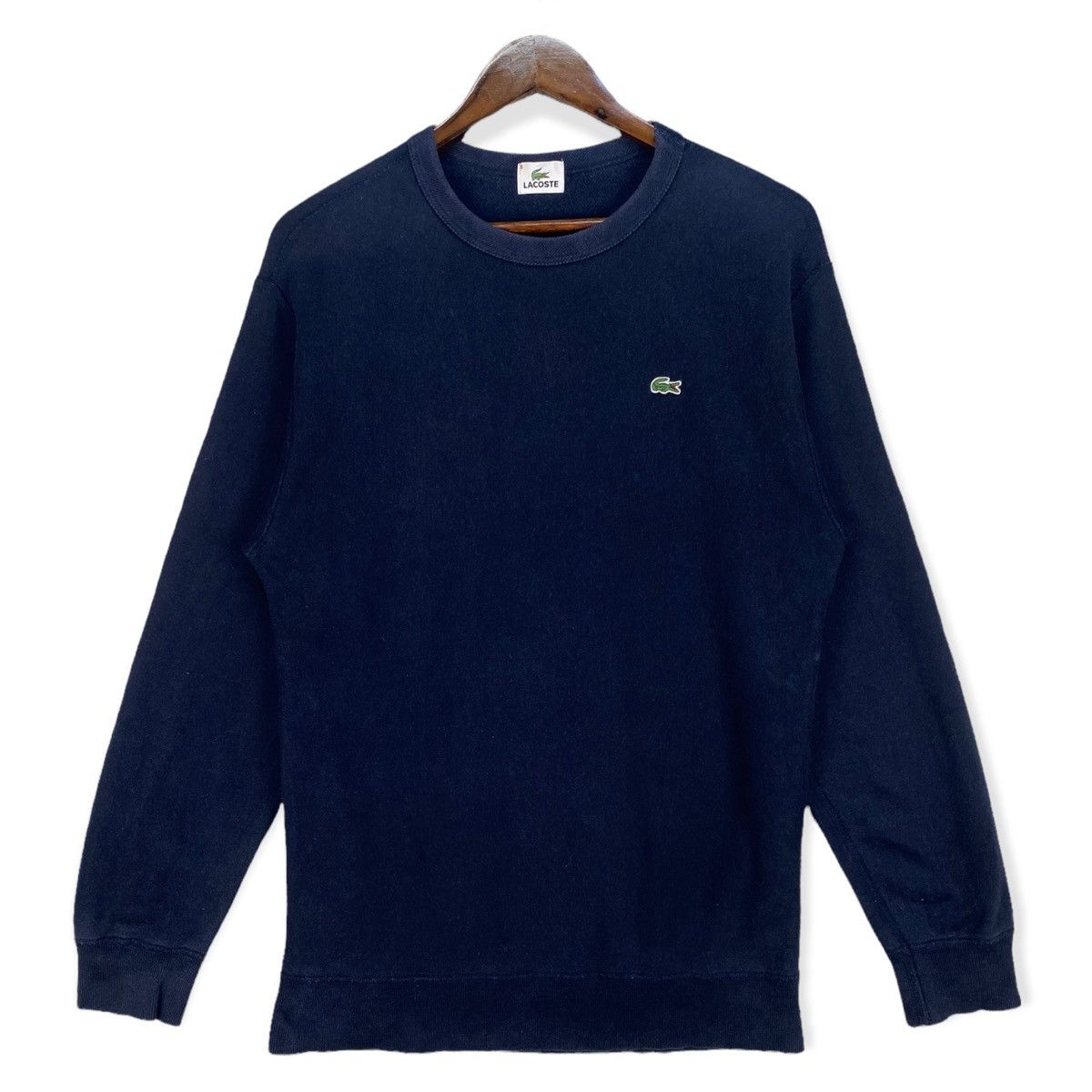 Lacoste Vintage Lacoste Small Logo Sweatshirt Size US M / EU 48-50 / 2 - 1 Thumbnail