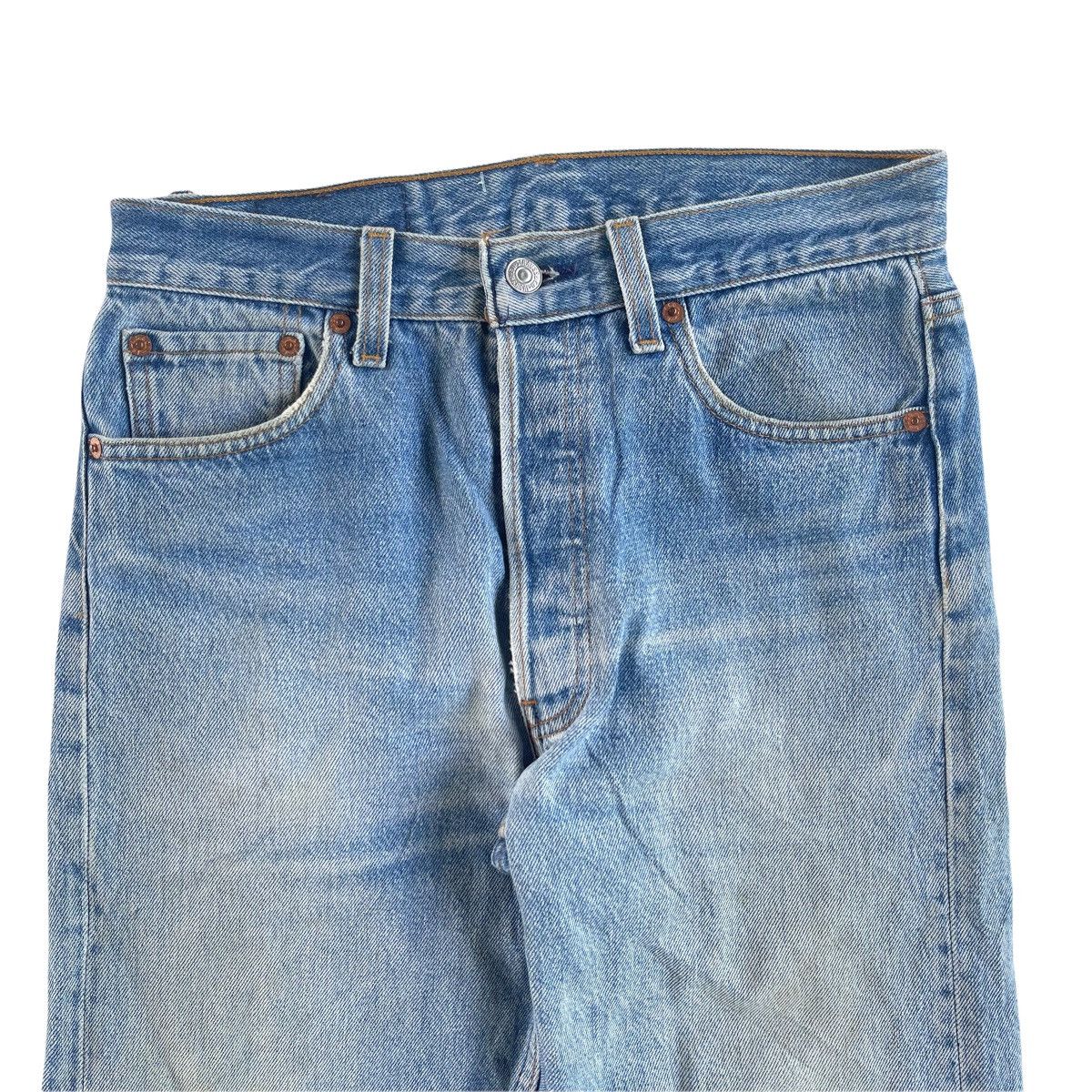 Levi's × Vintage 80s Levi’s Faded Denim Jeans Made in USA Size US 29 - 3 Thumbnail