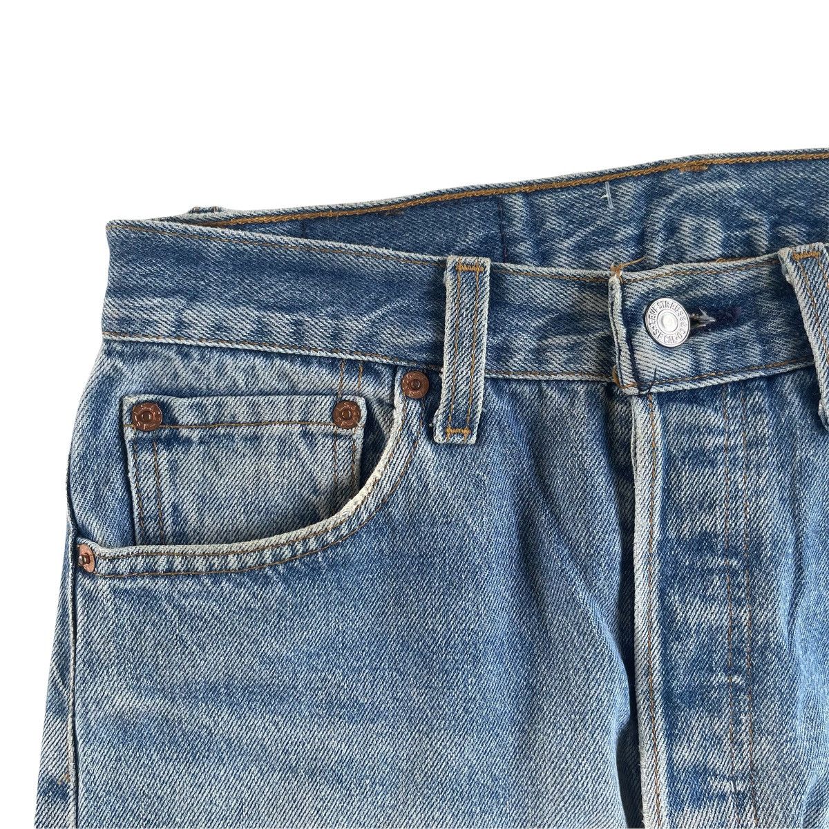 Levi's × Vintage 80s Levi’s Faded Denim Jeans Made in USA Size US 29 - 4 Thumbnail