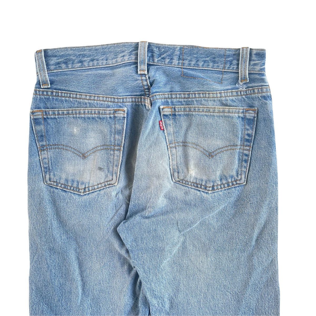 Levi's × Vintage 80s Levi’s Faded Denim Jeans Made in USA Size US 29 - 5 Thumbnail