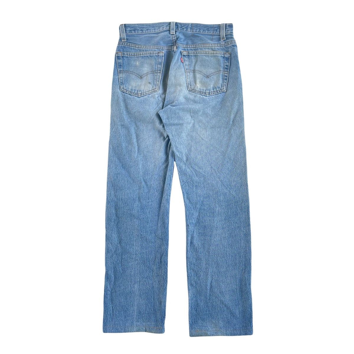 Levi's × Vintage 80s Levi’s Faded Denim Jeans Made in USA Size US 29 - 2 Thumbnail