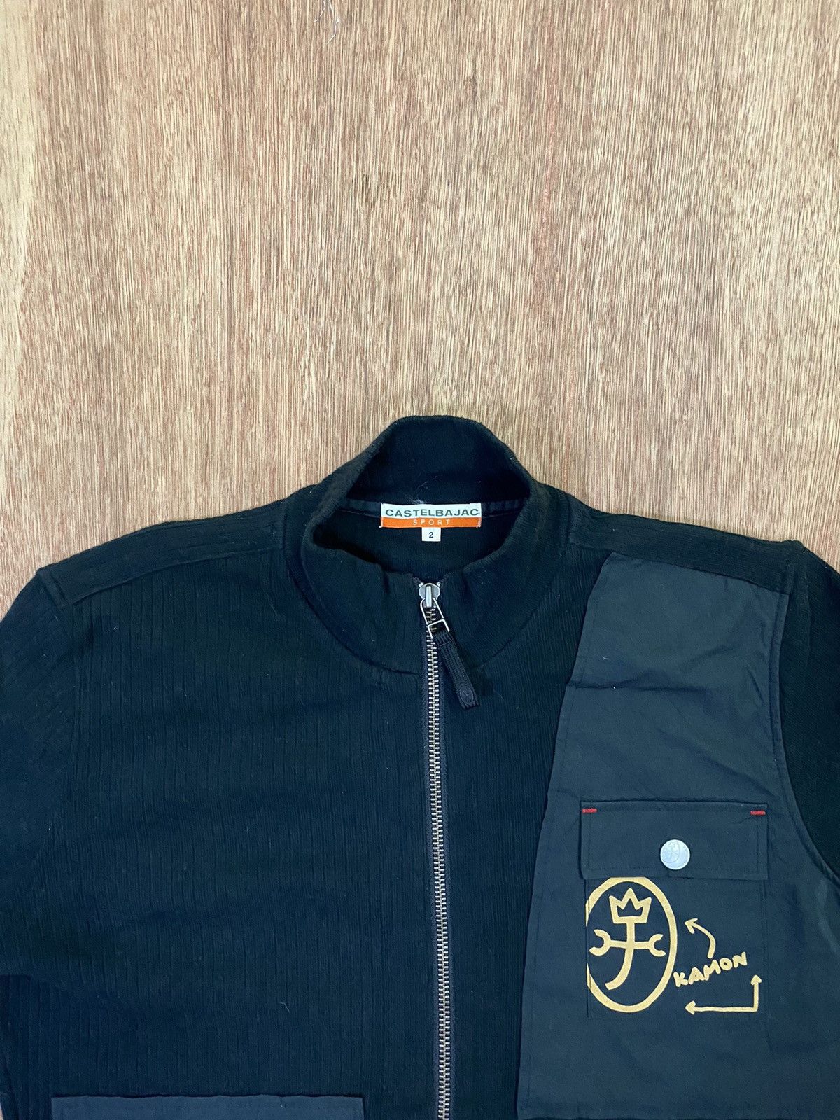 Issey Miyake × Japanese Brand × Jean Charles De Castelbajac Castelbajac Sport Zip-Up Longsleeve Shirt Size XS / US 0-2 / IT 36-38 - 8 Thumbnail