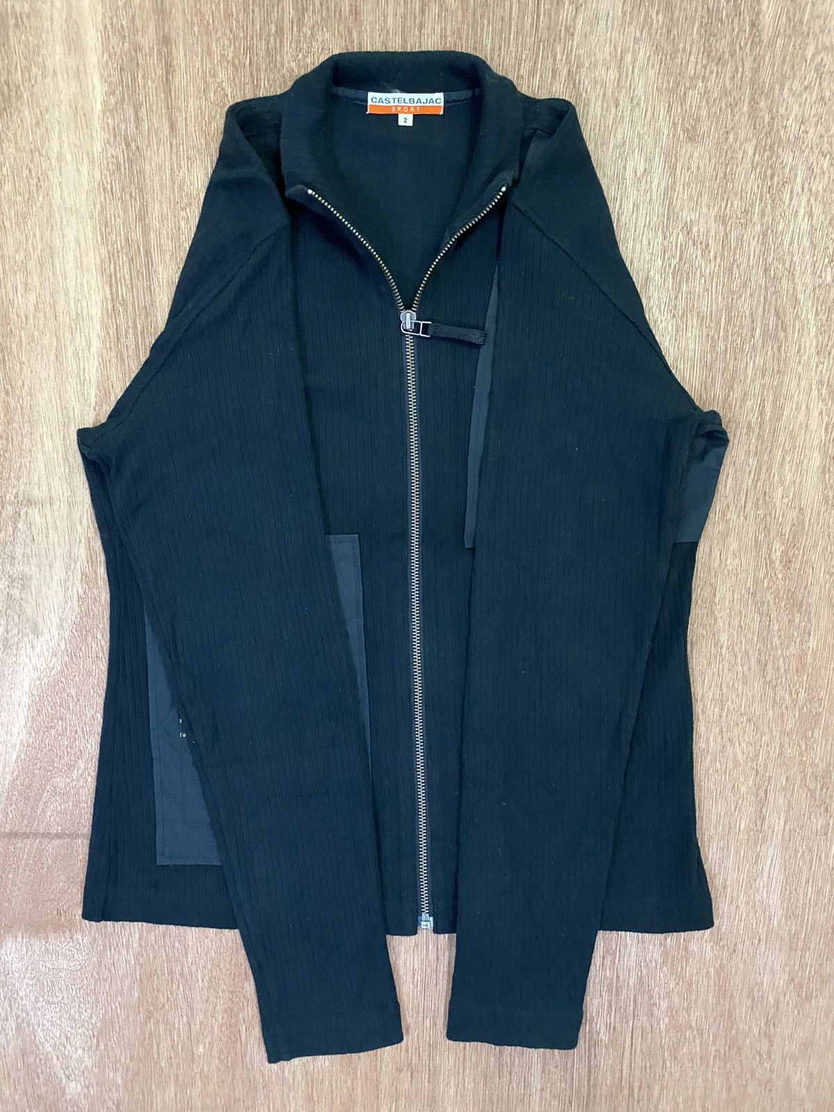 Issey Miyake × Japanese Brand × Jean Charles De Castelbajac Castelbajac Sport Zip-Up Longsleeve Shirt Size XS / US 0-2 / IT 36-38 - 5 Thumbnail