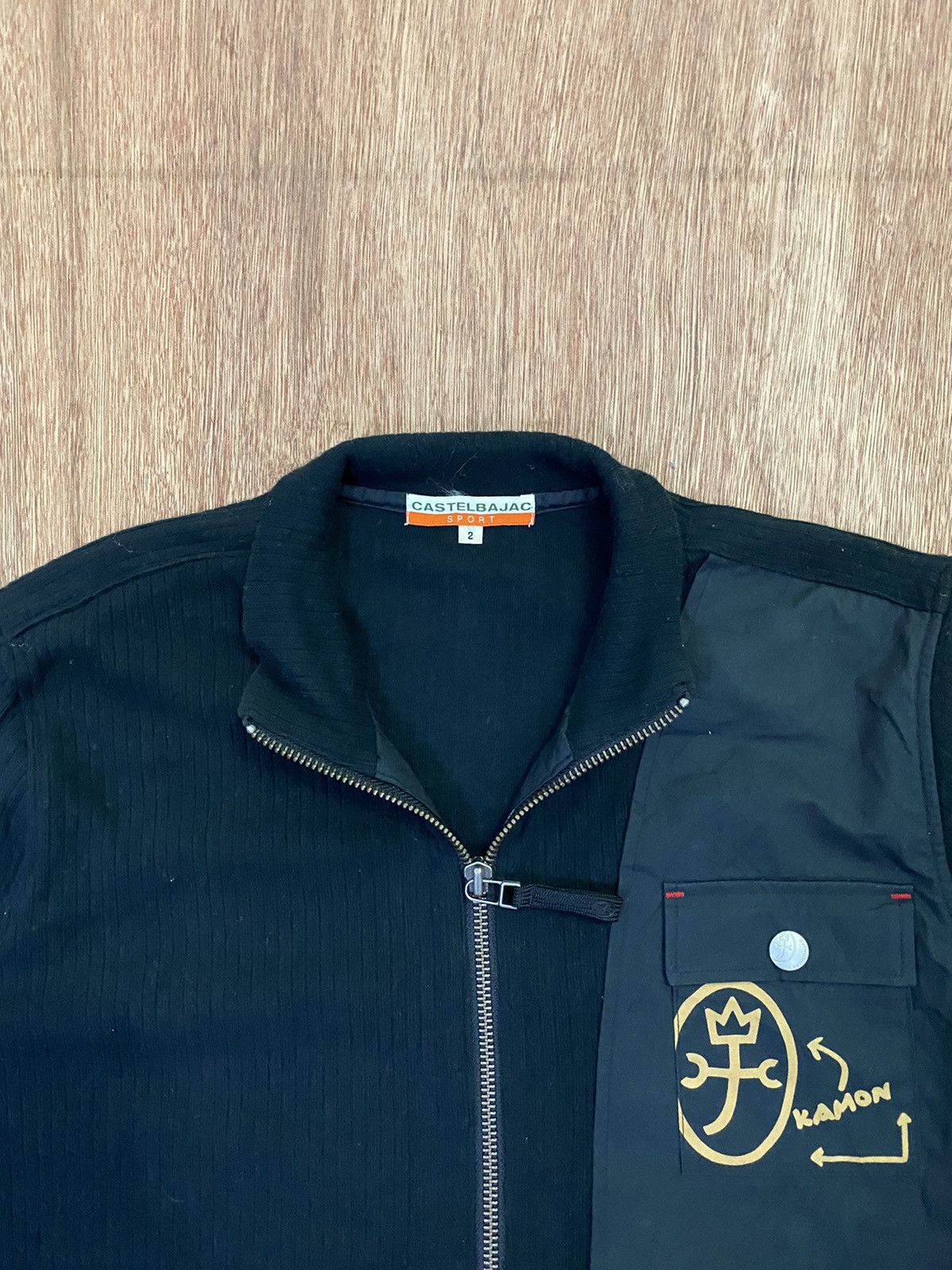 Issey Miyake × Japanese Brand × Jean Charles De Castelbajac Castelbajac Sport Zip-Up Longsleeve Shirt Size XS / US 0-2 / IT 36-38 - 7 Thumbnail