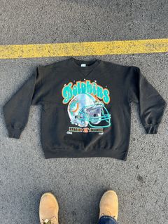 Vintage NFL Miami Dolphins Sweatshirt 1993 Size XL Made in USA