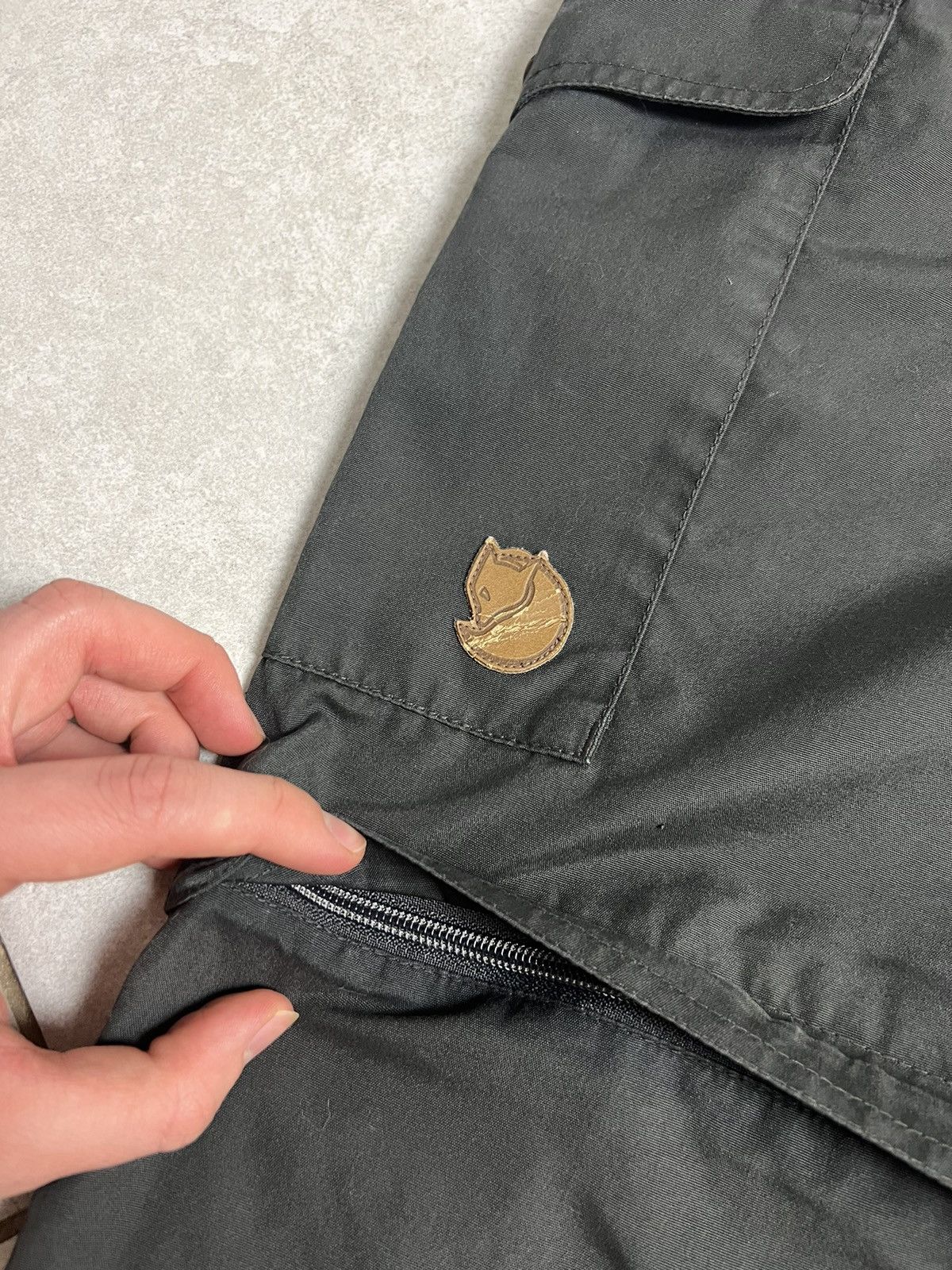 Fjallraven Fjallraven Vintage Cargo Pant G-1000 Grey Outdoor Workwear Size US 36 / EU 52 - 5 Thumbnail