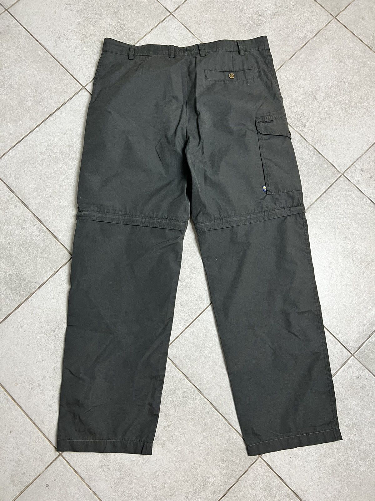Fjallraven Fjallraven Vintage Cargo Pant G-1000 Grey Outdoor Workwear Size US 36 / EU 52 - 2 Thumbnail
