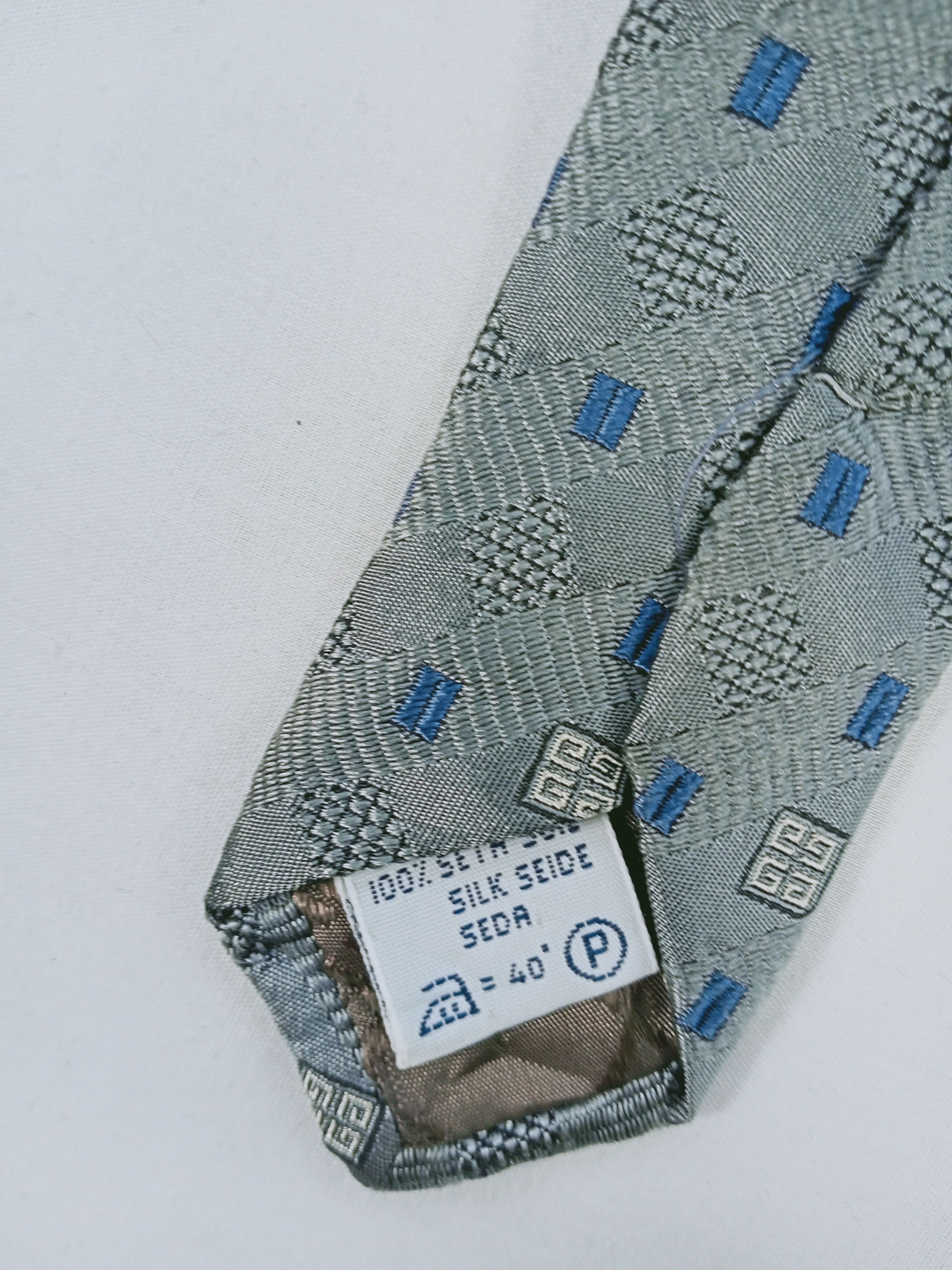 Givenchy Vintage Givenchy Silk Neck Tie Made In Italy Size ONE SIZE - 5 Thumbnail
