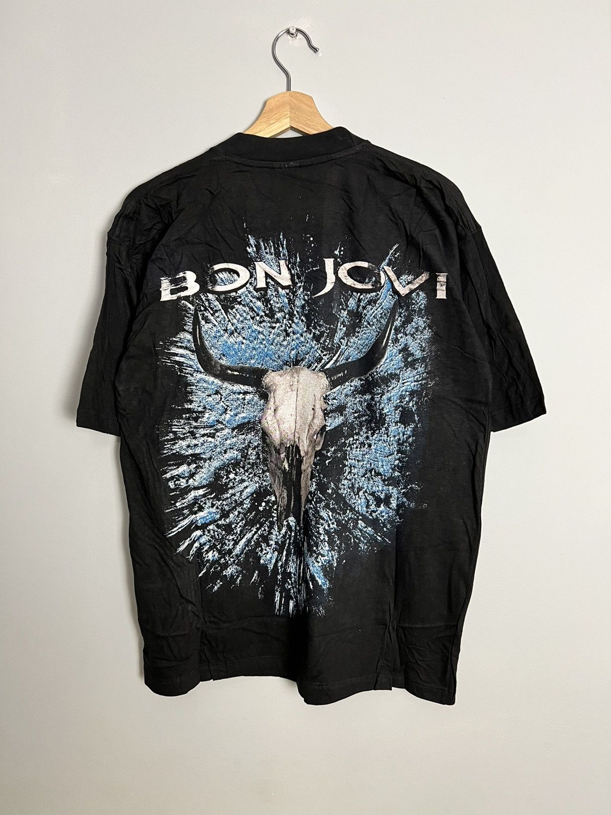 Band Tees Rare Bon Jovi 90s Vintage Empire Tee Rock Music Band Size US XL / EU 56 / 4 - 2 Thumbnail