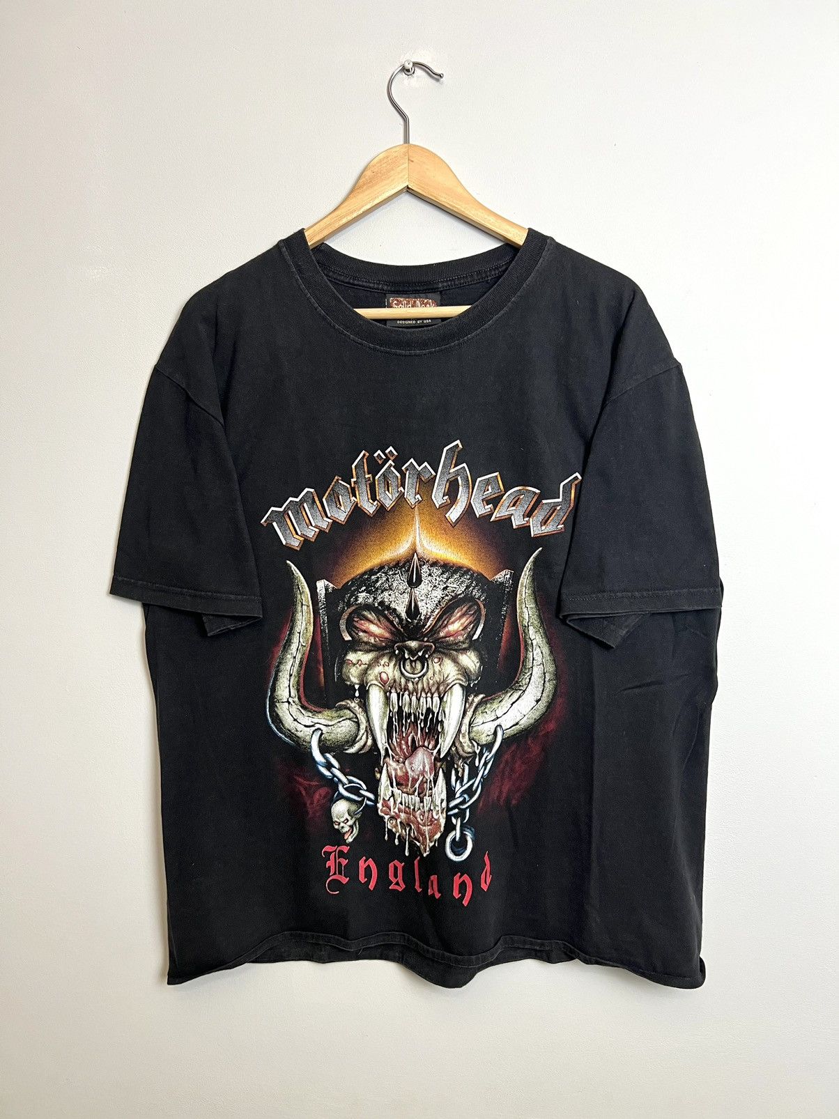 Band Tees Rare Motorhead England Vintage Distressed Band Tee 00s Size US L / EU 52-54 / 3 - 1 Thumbnail