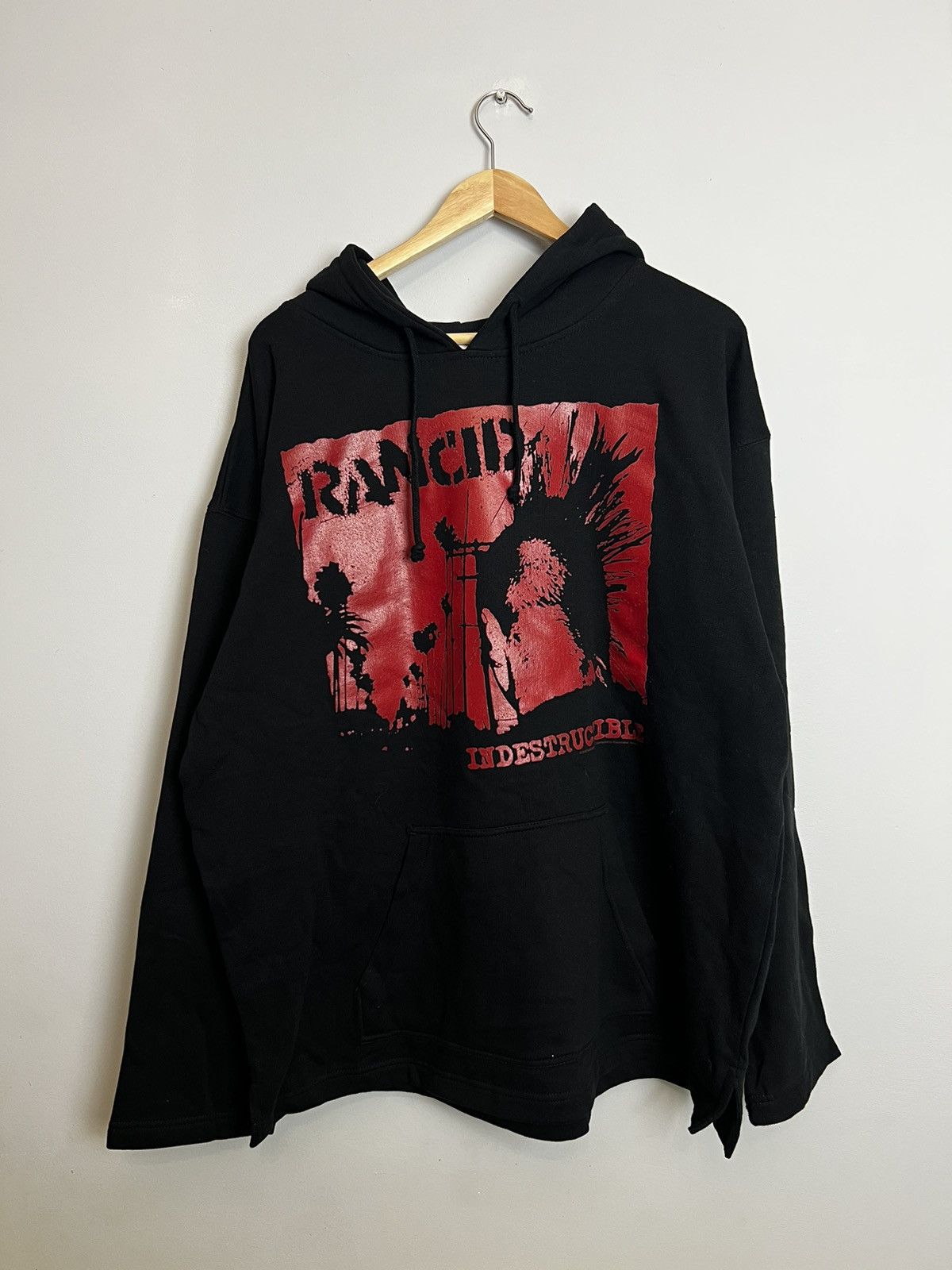 Band Tees Vintage 2005 00s Rancid Indestructible Punk Band Hoodie XL Size US XL / EU 56 / 4 - 1 Thumbnail