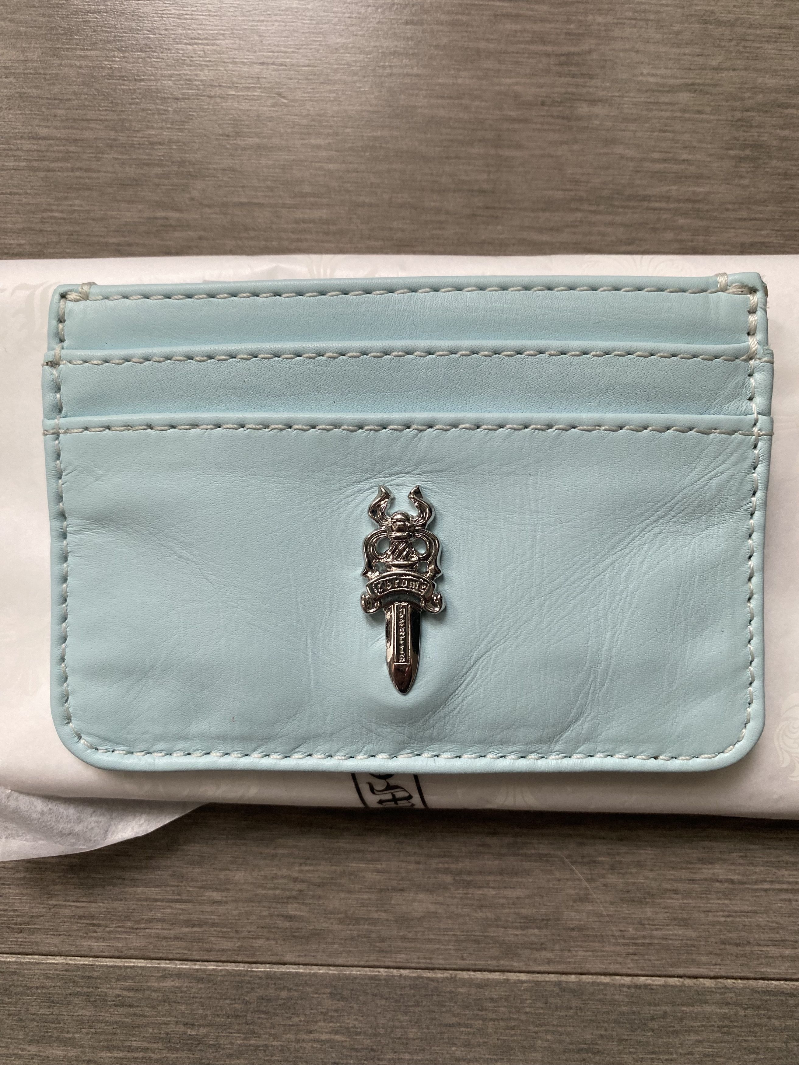 Chrome hearts card holder cross