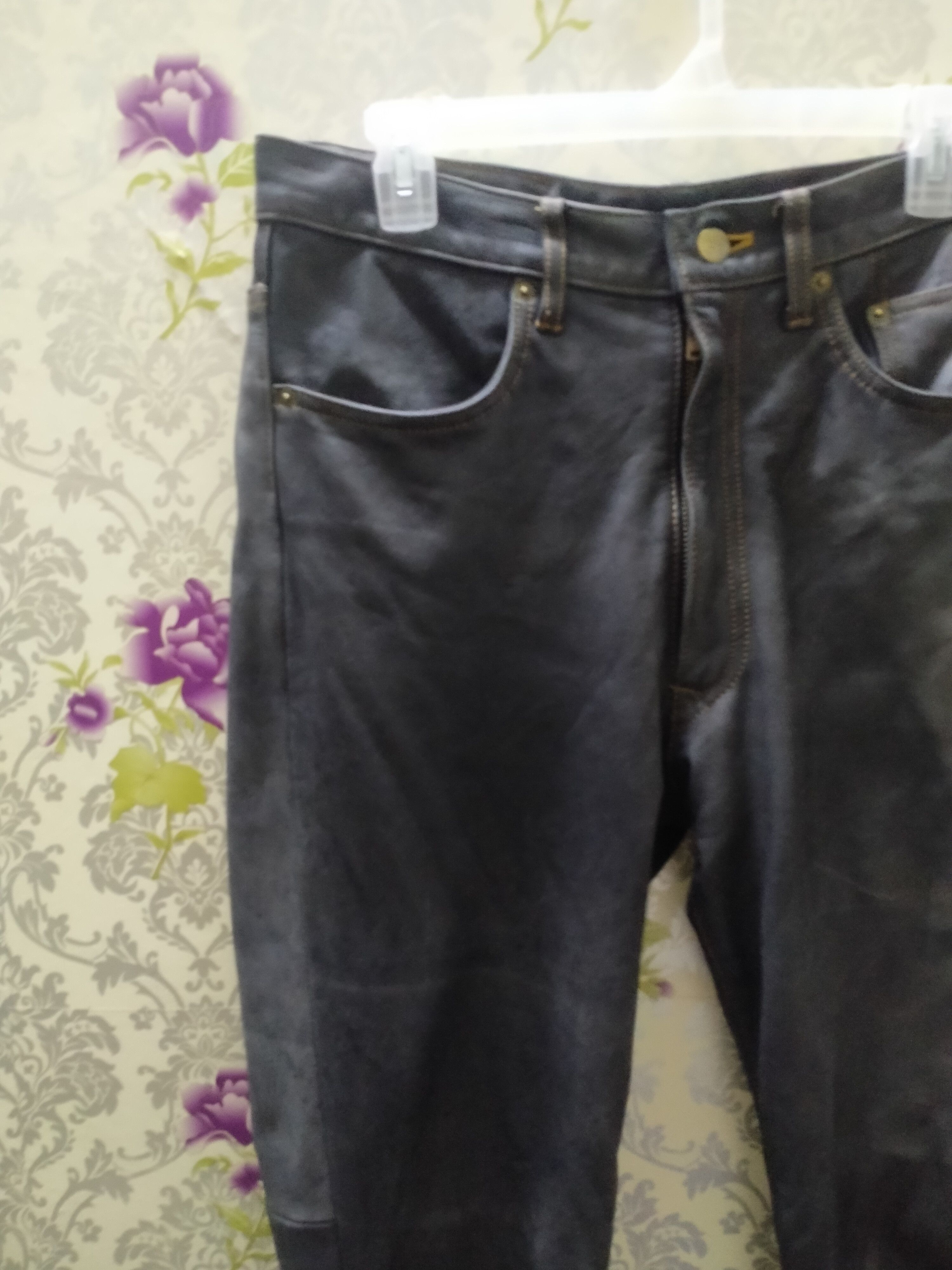 Japanese Brand EXPLORER LEATHER JEANS Size US 32 / EU 48 - 7 Thumbnail