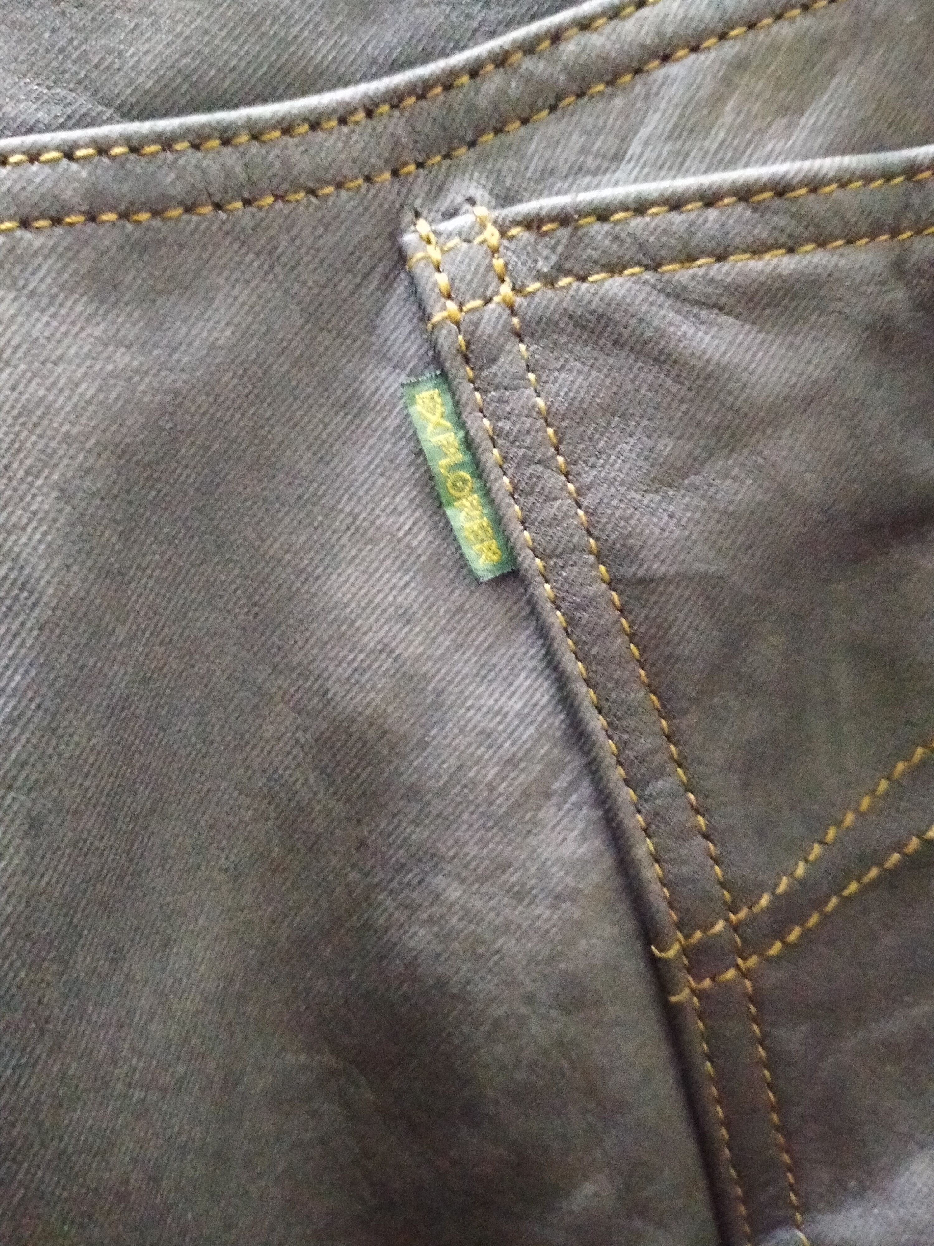 Japanese Brand EXPLORER LEATHER JEANS Size US 32 / EU 48 - 11 Thumbnail