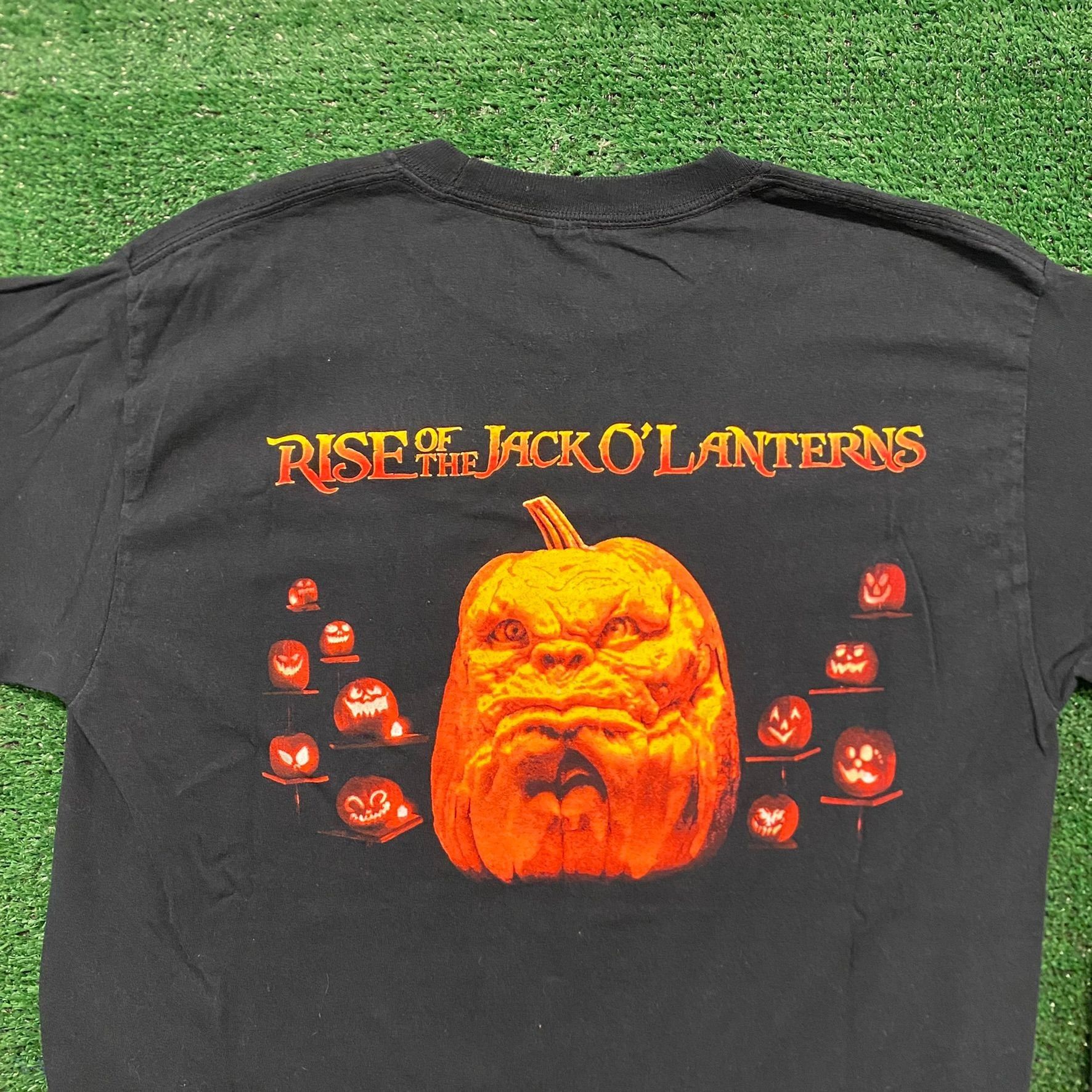 Vintage Halloween Pumpkins Vintage Horror Movie T-Shirt Size US M / EU 48-50 / 2 - 4 Thumbnail
