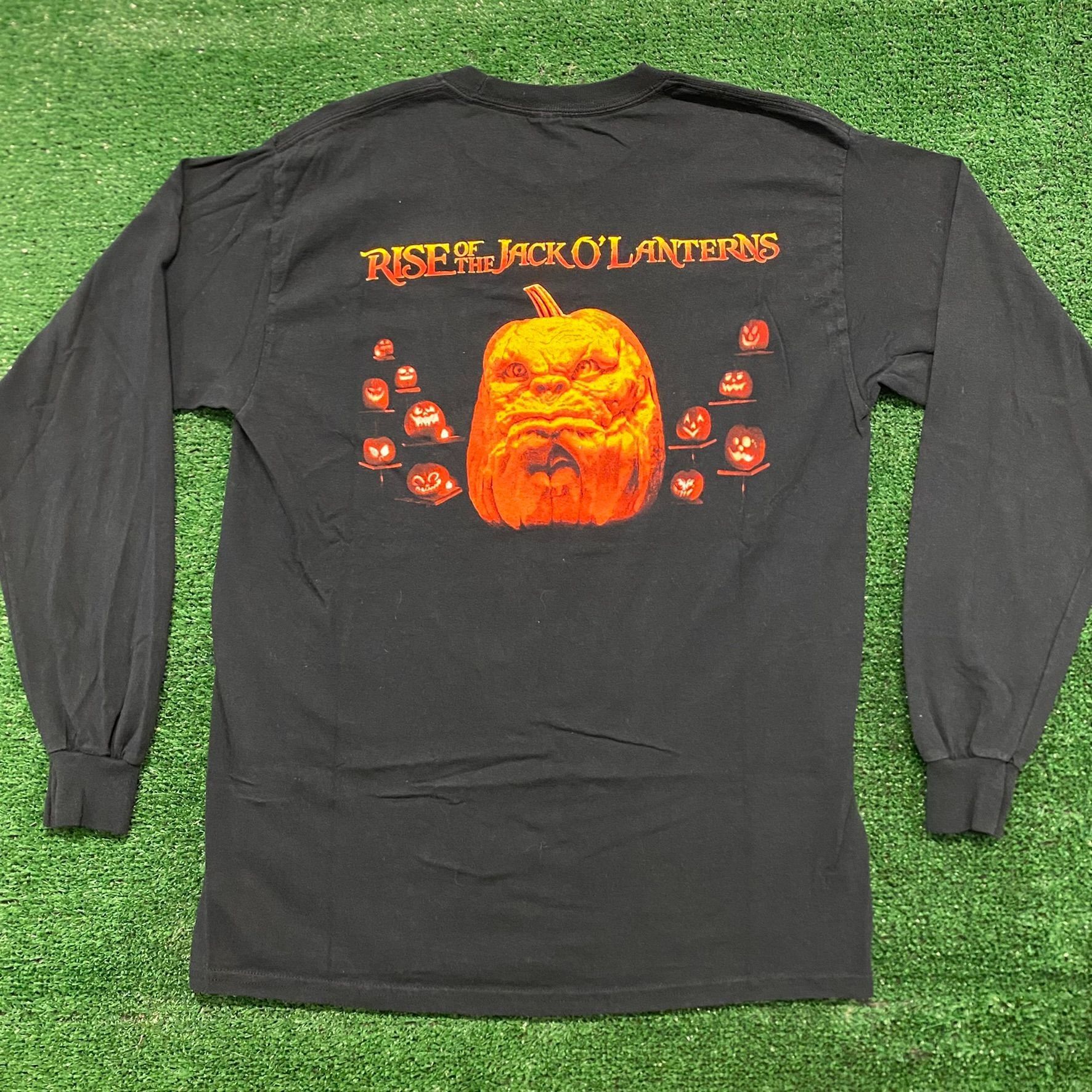 Vintage Halloween Pumpkins Vintage Horror Movie T-Shirt Size US M / EU 48-50 / 2 - 3 Thumbnail