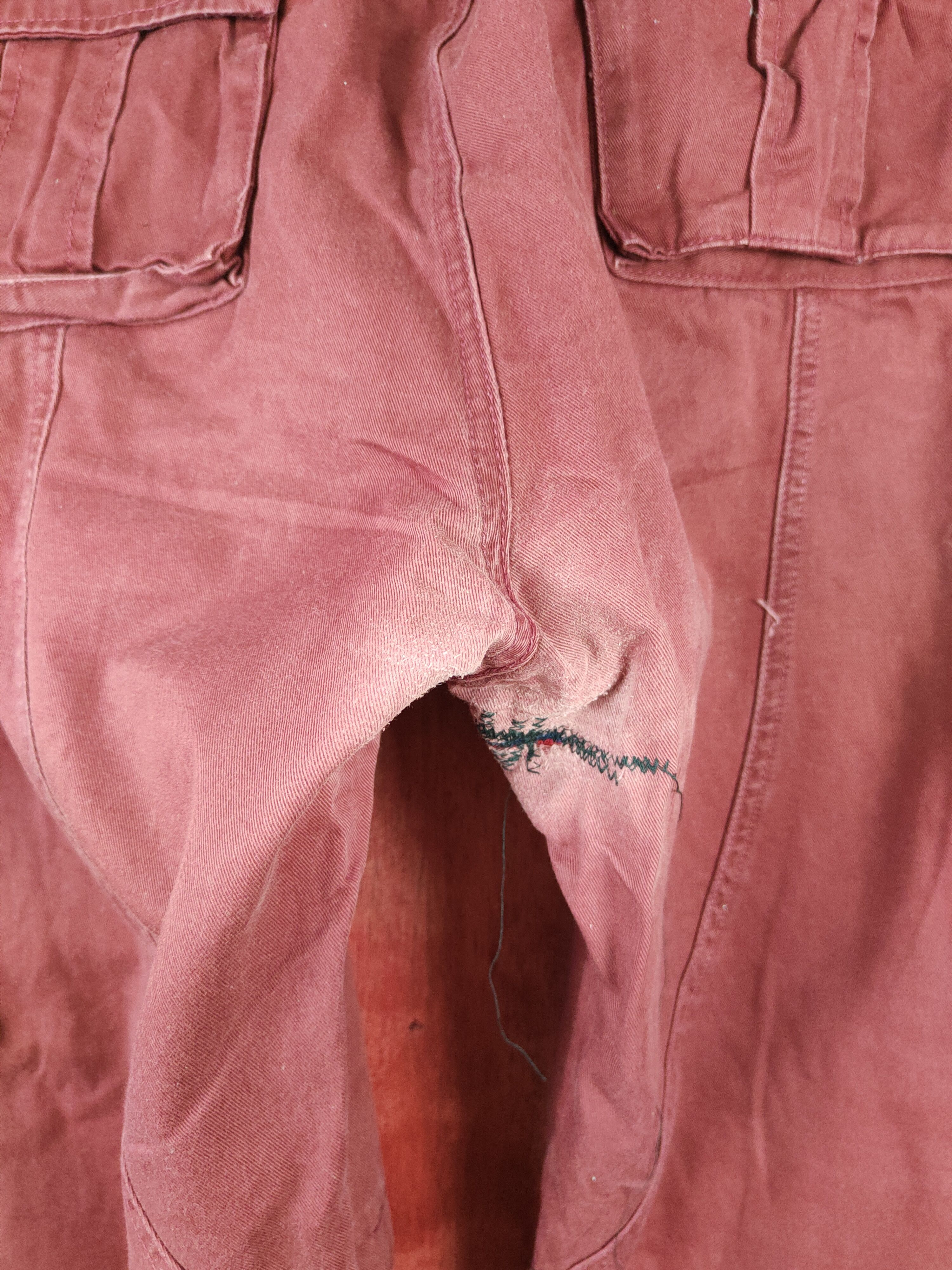 Japanese Brand × Seditionaries Must Way Maroon multi pocket tactical pant #4673 Size US 41 - 11 Thumbnail