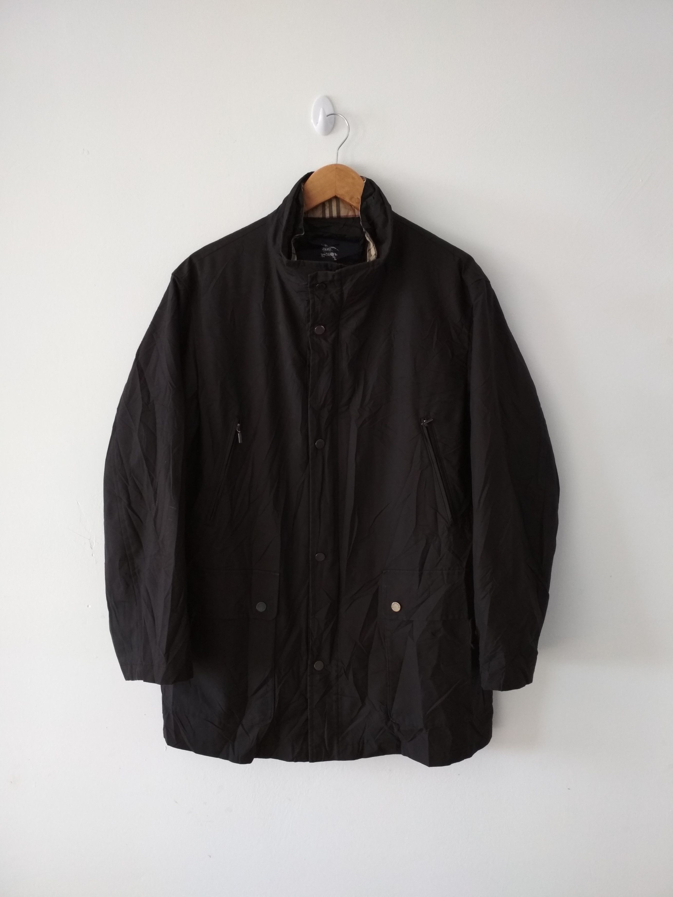 burberry sweater jacket