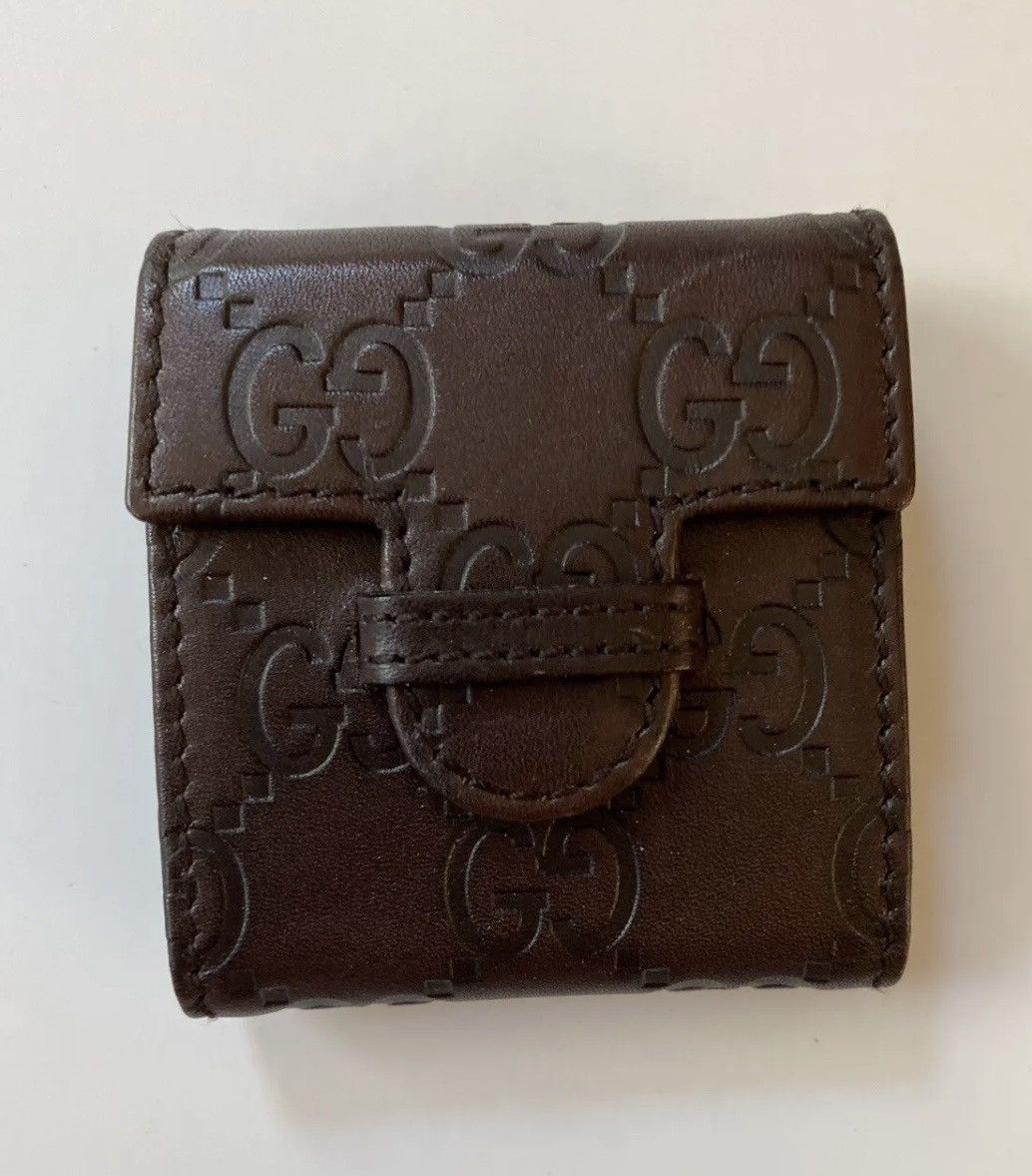 Gucci Gucci GG Leather Travel Alarm Clock NIB Size ONE SIZE - 5 Thumbnail