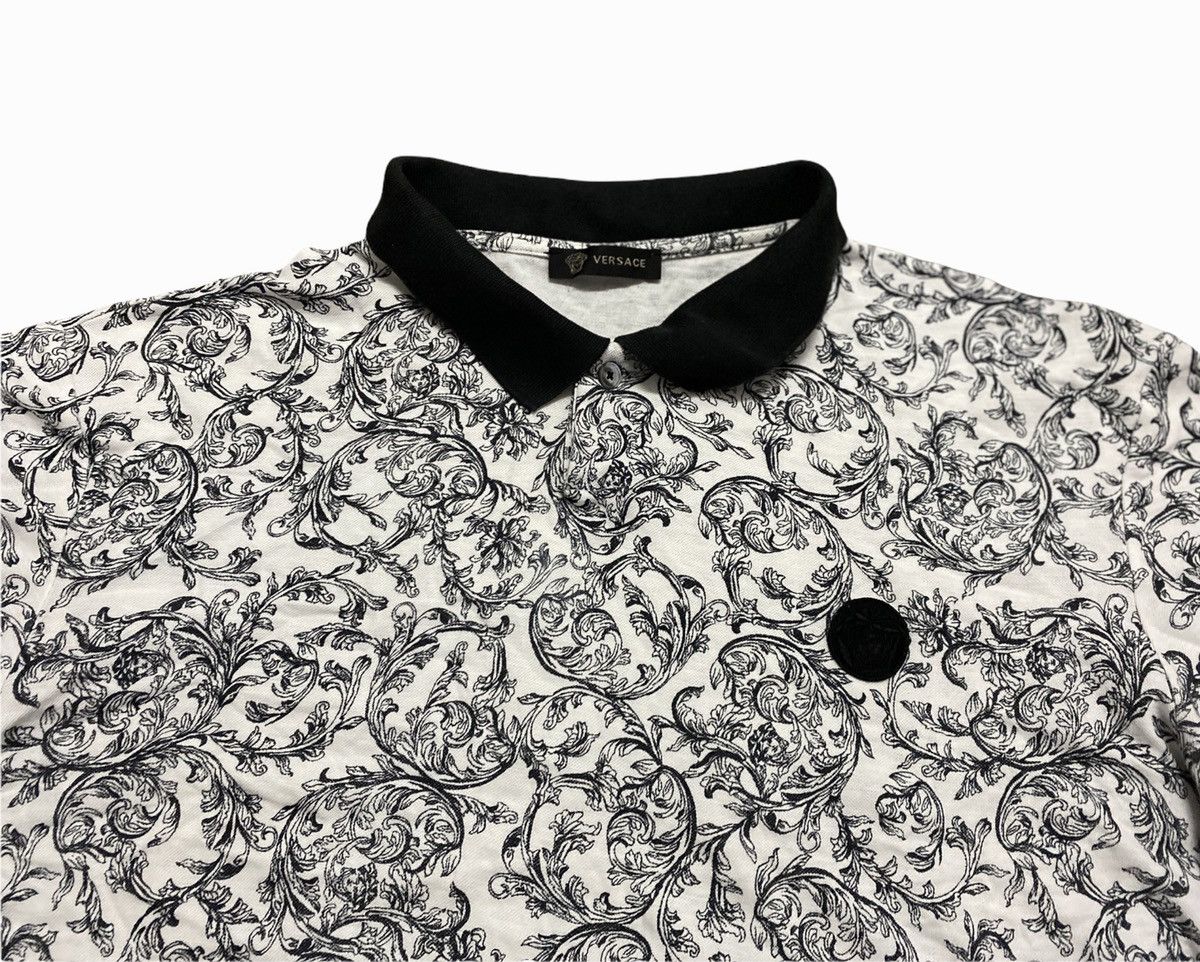 Versace Archive Versace paisleys Fullprint Hype dope Design polos Size US XL / EU 56 / 4 - 7 Thumbnail
