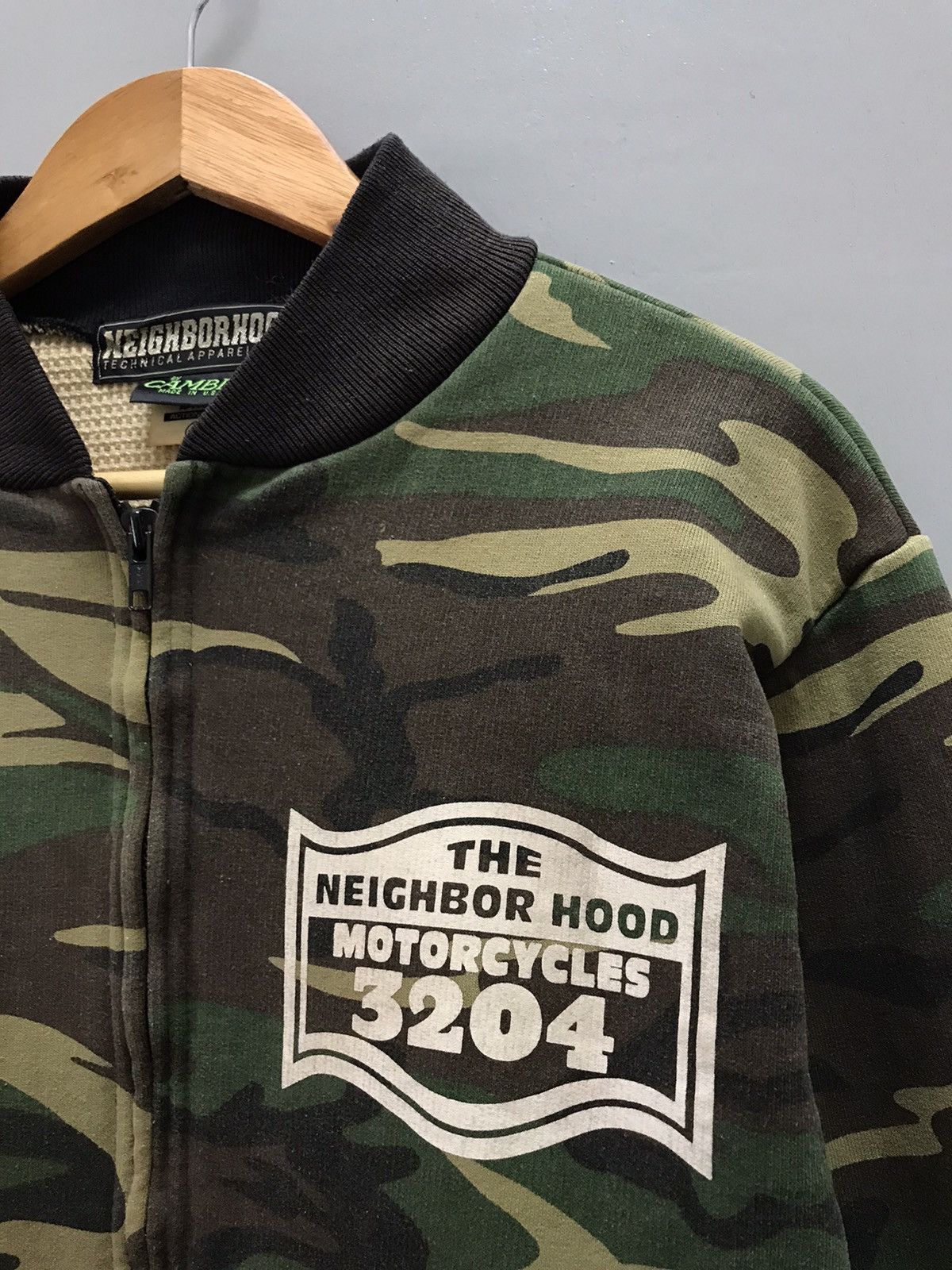 Neighborhood Vintage Neighborhood Camo Motorcycle 3204 thermal jacket Size US S / EU 44-46 / 1 - 5 Thumbnail