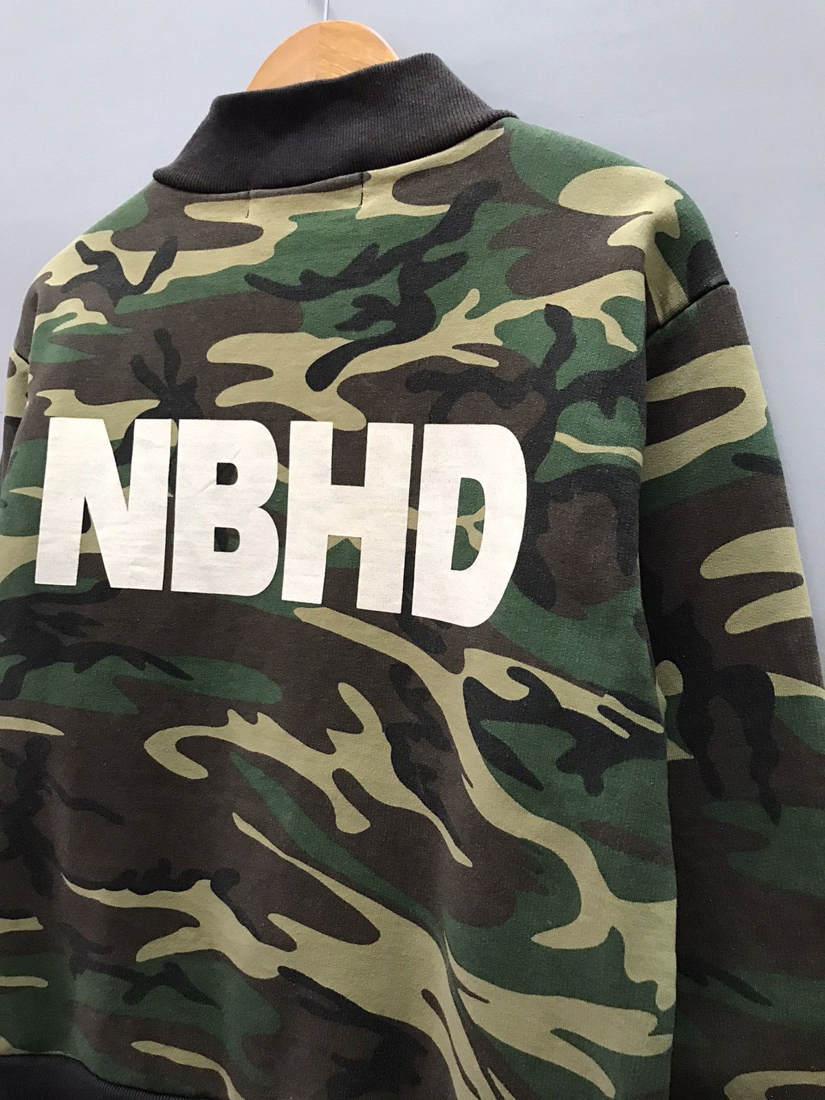 Neighborhood Vintage Neighborhood Camo Motorcycle 3204 thermal jacket Size US S / EU 44-46 / 1 - 12 Thumbnail