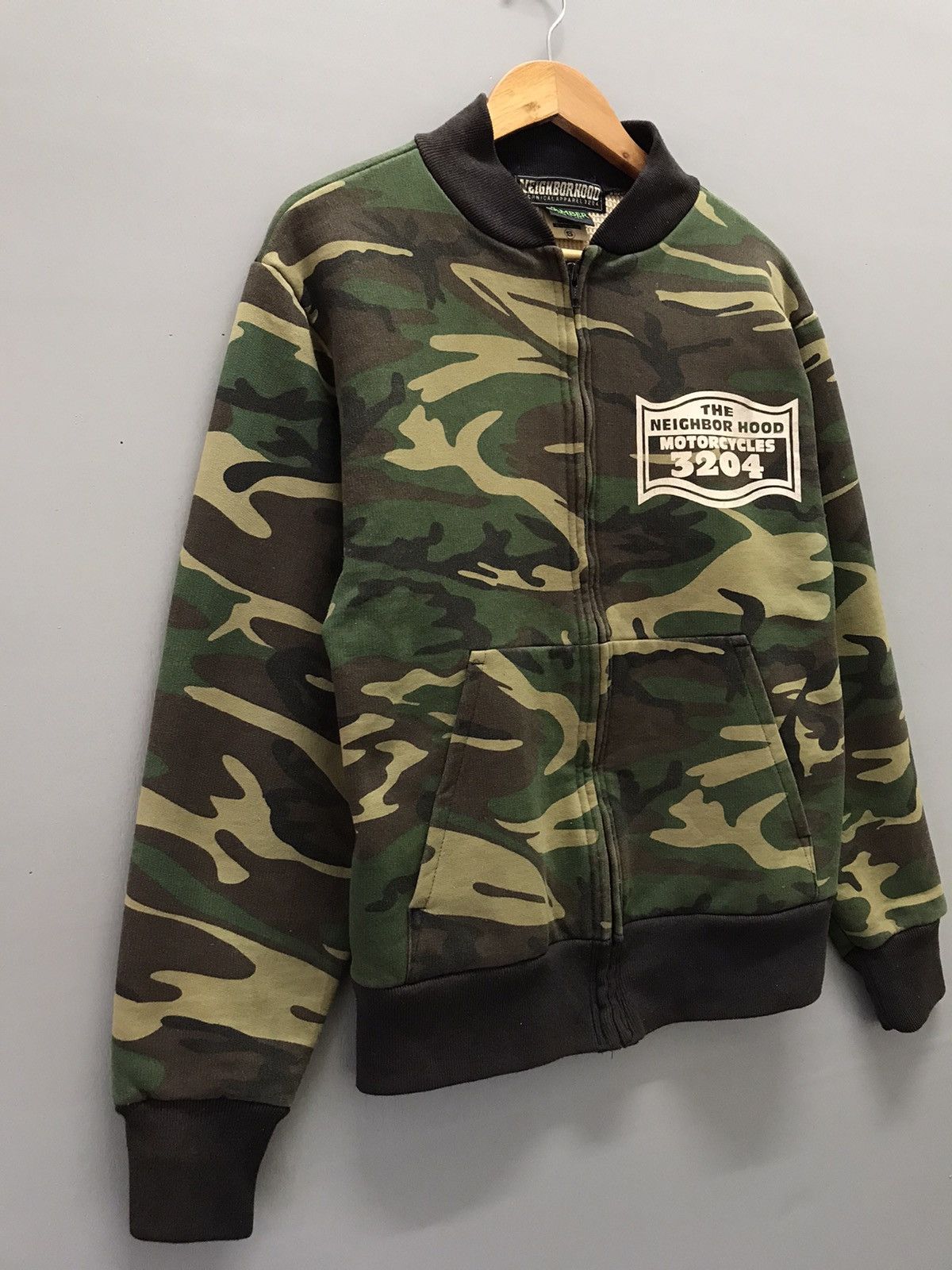 Neighborhood Vintage Neighborhood Camo Motorcycle 3204 thermal jacket Size US S / EU 44-46 / 1 - 3 Thumbnail