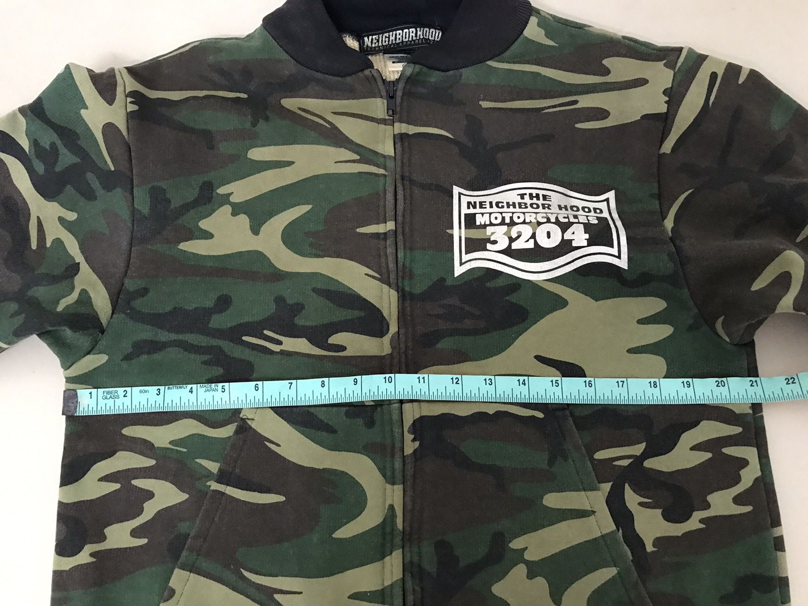 Neighborhood Vintage Neighborhood Camo Motorcycle 3204 thermal jacket Size US S / EU 44-46 / 1 - 15 Thumbnail