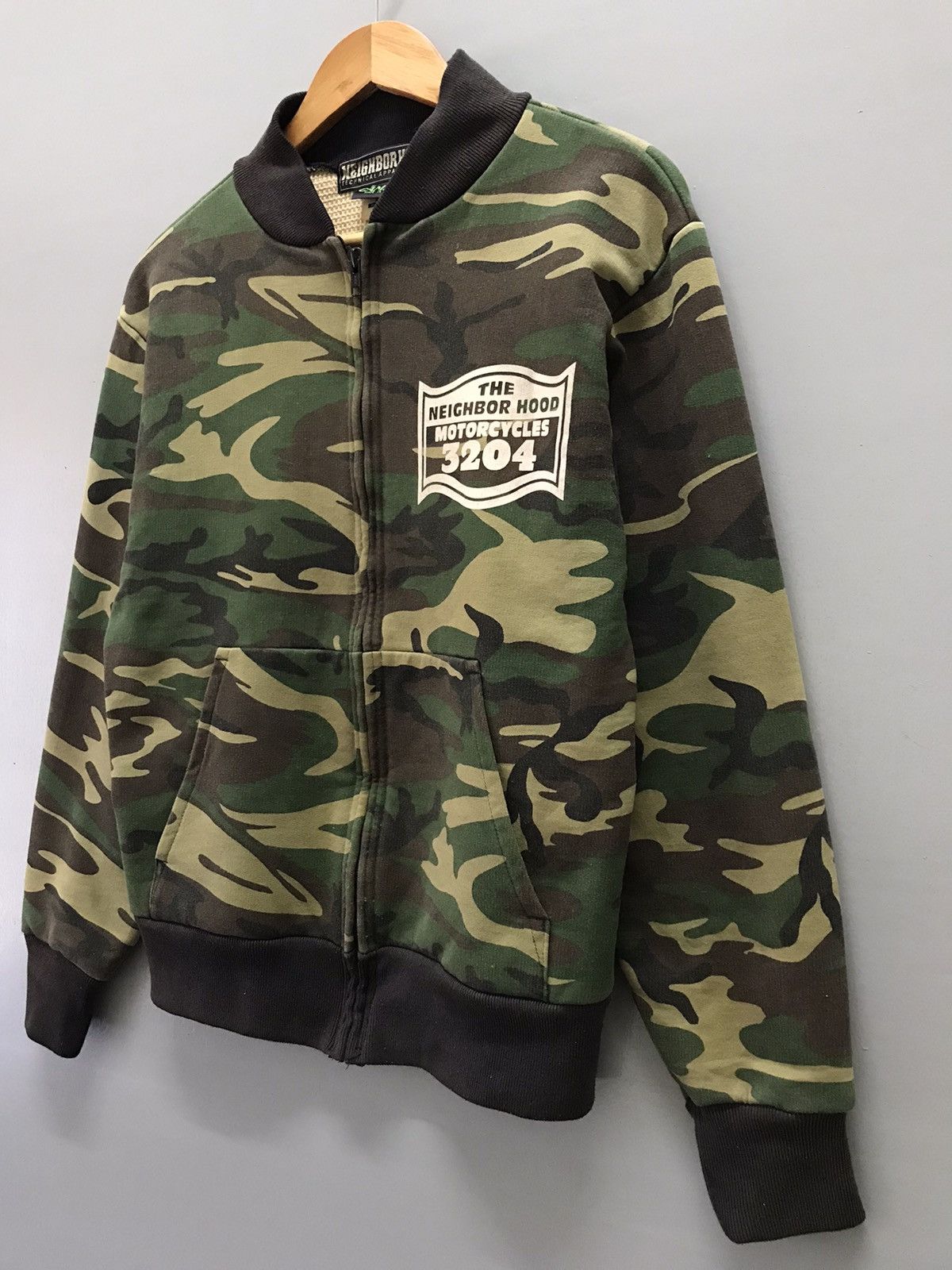 Neighborhood Vintage Neighborhood Camo Motorcycle 3204 thermal jacket Size US S / EU 44-46 / 1 - 4 Thumbnail