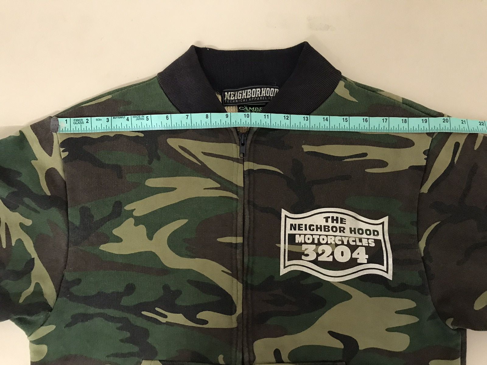 Neighborhood Vintage Neighborhood Camo Motorcycle 3204 thermal jacket Size US S / EU 44-46 / 1 - 17 Thumbnail