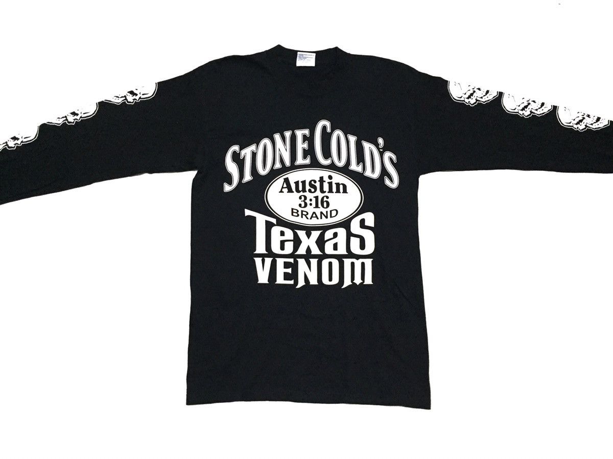 Vintage Vintage 90s Stone cold Longsleeve Made in USA Size US M / EU 48-50 / 2 - 3 Thumbnail