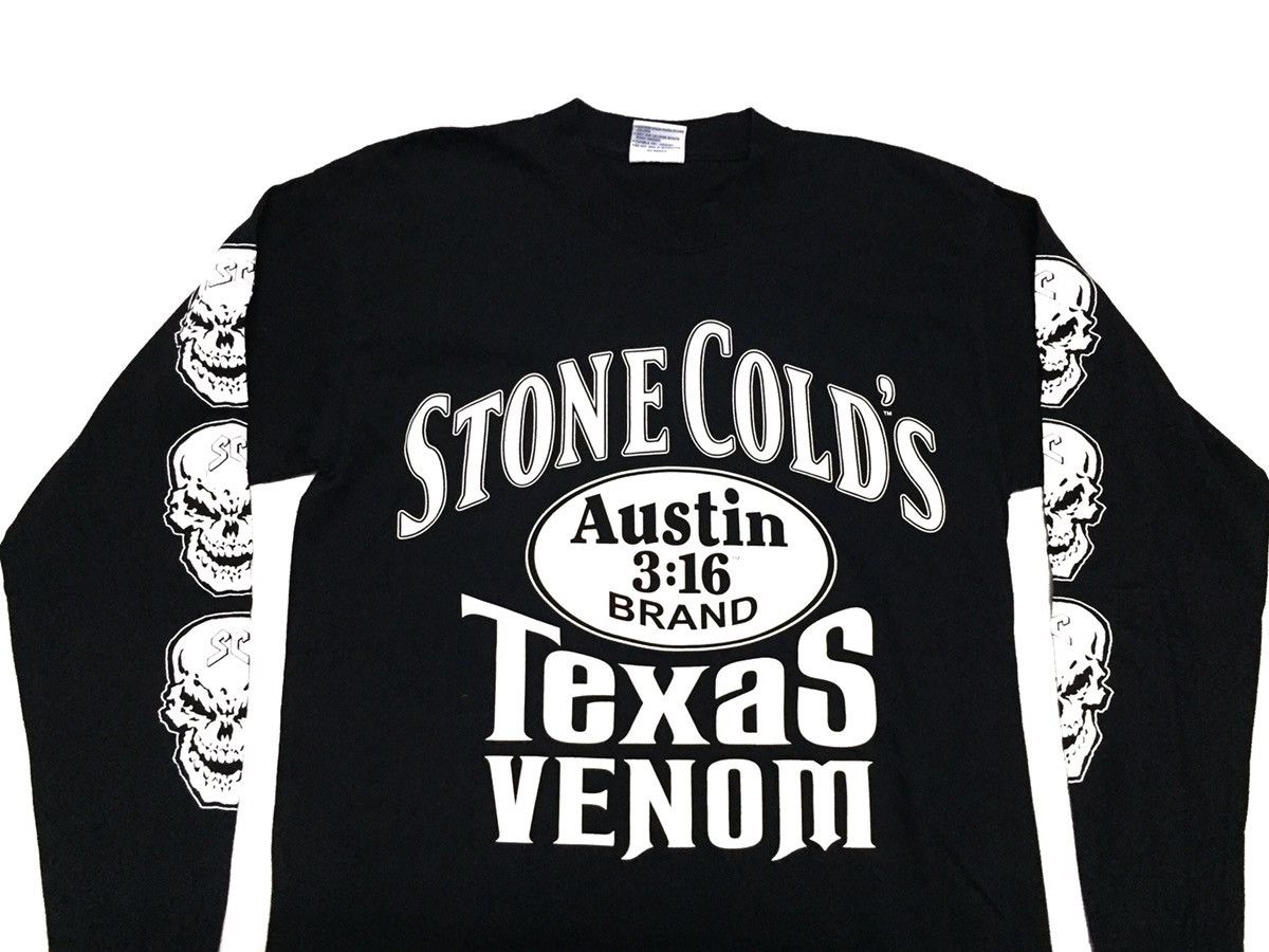 Vintage Vintage 90s Stone cold Longsleeve Made in USA Size US M / EU 48-50 / 2 - 4 Thumbnail