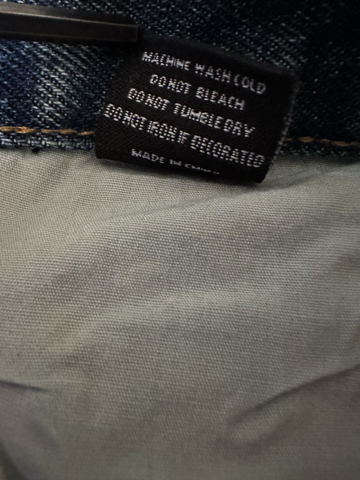 Fugazi Fugazi LA Chain Paint Splatter Jeans Dark Washed size 30 Size US 30 / EU 46 - 10 Thumbnail