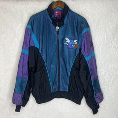 Starter Charlotte Hornets Pro Sport 90s Puffer Bomber Jacket