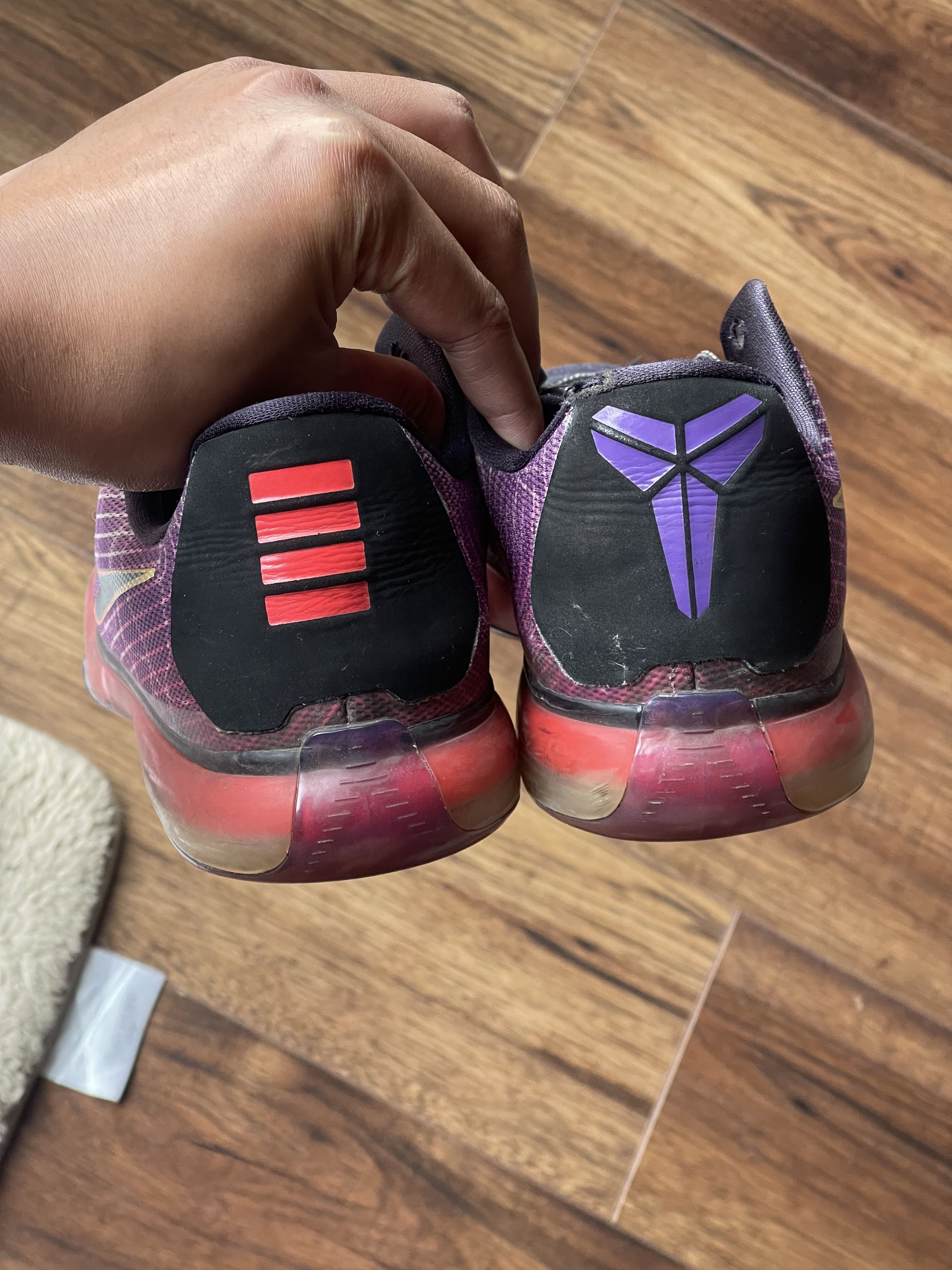 Nike Nike Kobe 10 Hero Size 6.5Y (GS) - 726067-500 - US Size US 6.5 / EU 39-40 - 7 Thumbnail