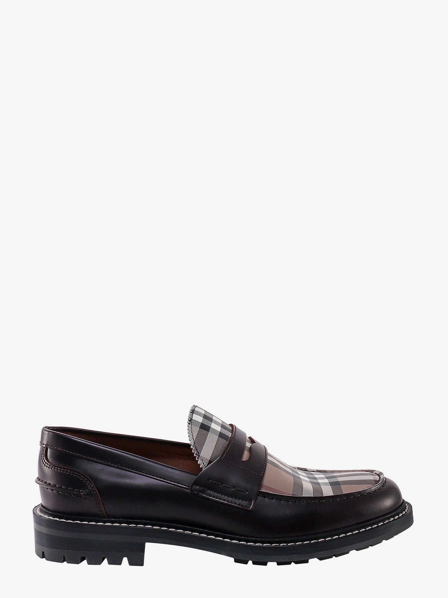 BURBERRY 26S LOAFERS IN BROWN CALFSKIN