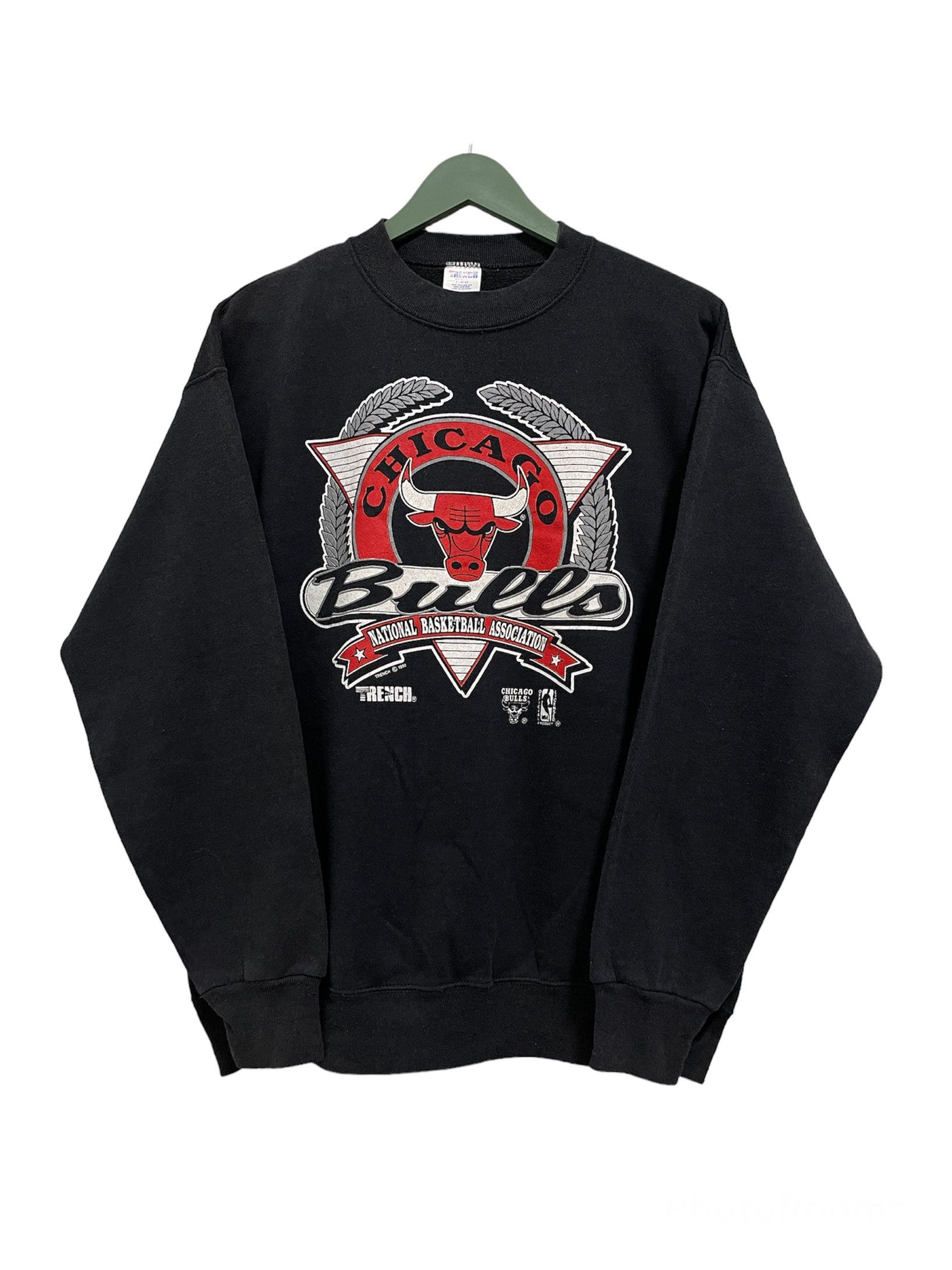 NBA Vintage 1992 NBA Chicago Bulls Basketball Big Logo Size US M / EU 48-50 / 2 - 1 Thumbnail