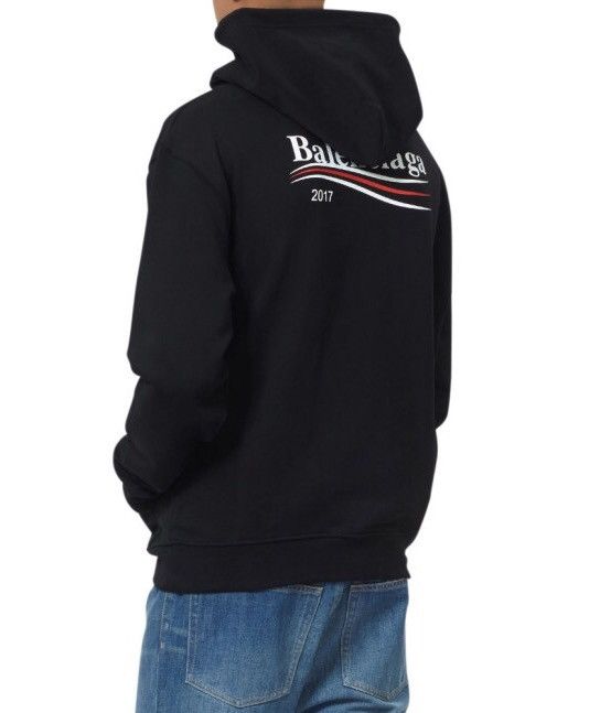 Balenciaga 2017 Campaign Logo Hoodie | Grailed