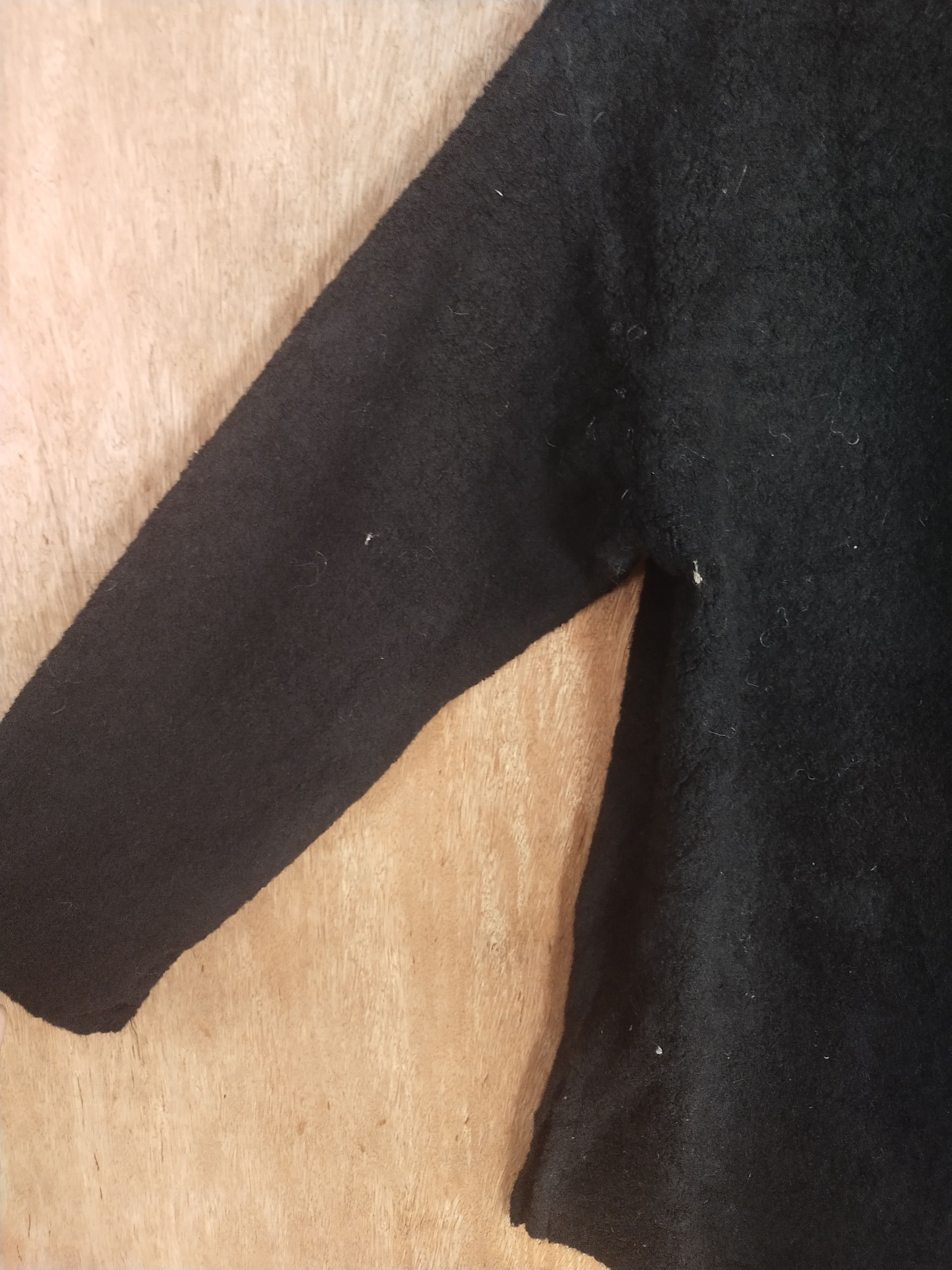 Homespun Knitwear × Japanese Brand Les Deux Magots black knitwear jacket cardigan #S013 Size US L / EU 52-54 / 3 - 11 Thumbnail