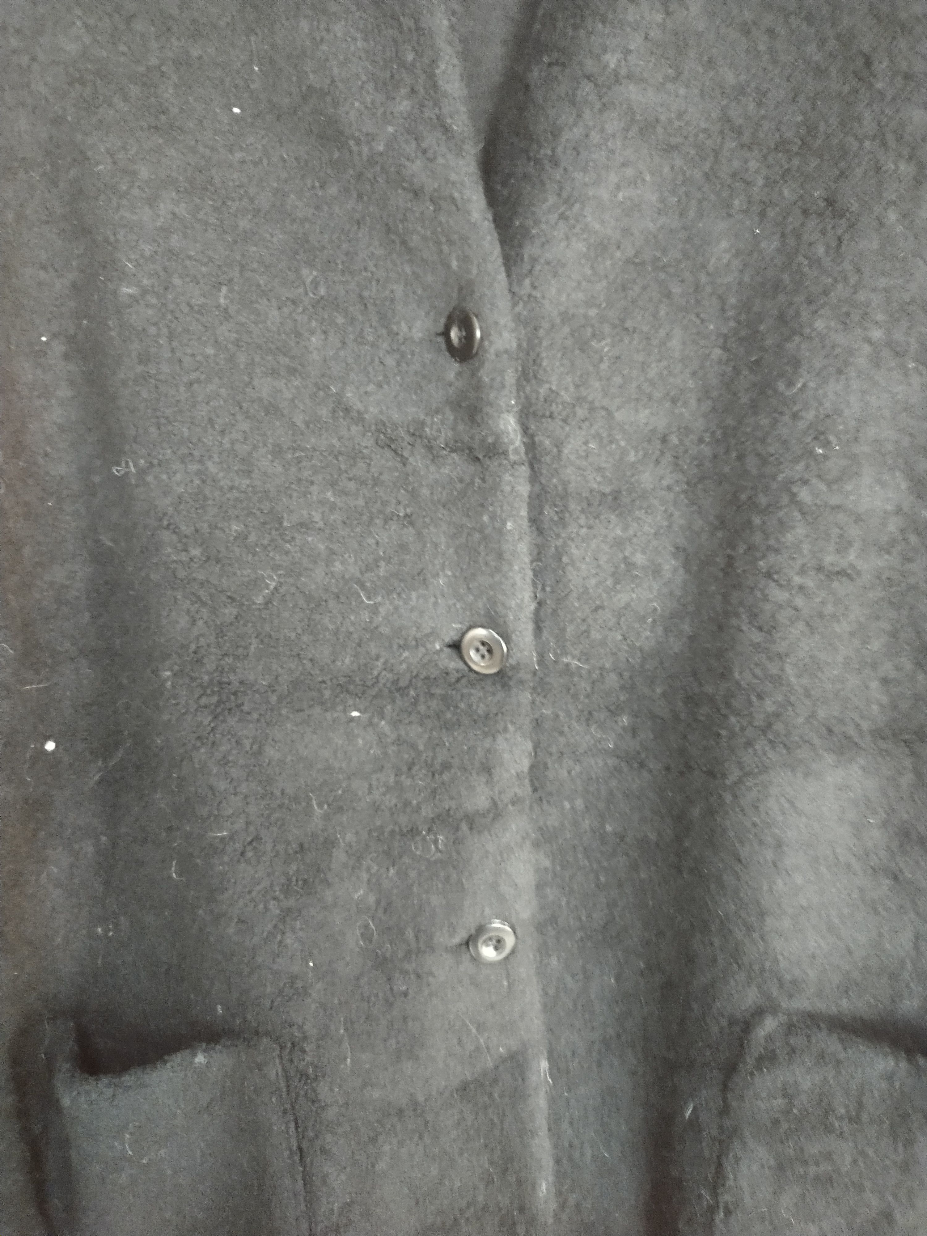 Homespun Knitwear × Japanese Brand Les Deux Magots black knitwear jacket cardigan #S013 Size US L / EU 52-54 / 3 - 10 Thumbnail